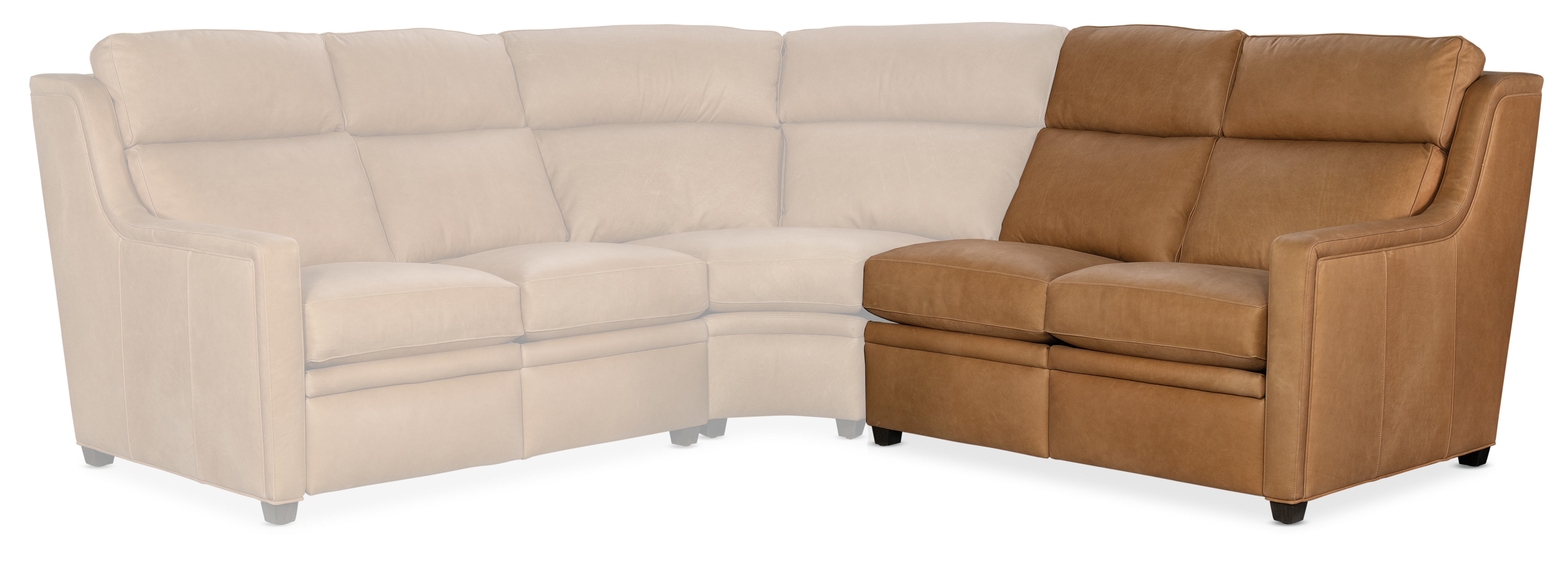 Bradington Young Living Room Sectionals 950 Hambrick Sectional Bradington Young Hickory, NC