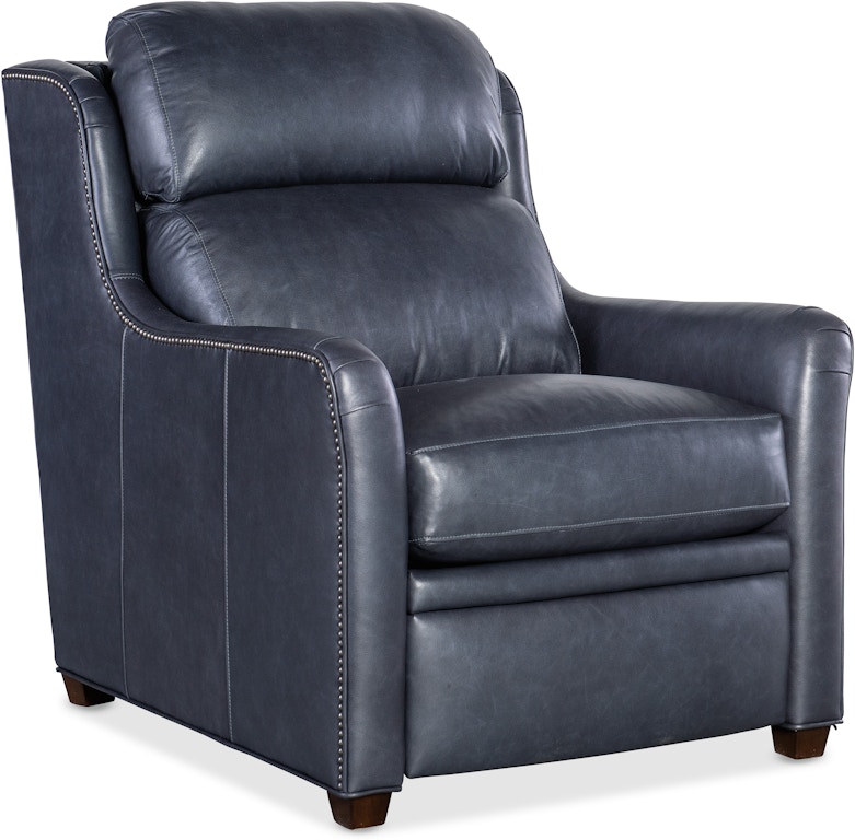 Michigan Leather Electric Swivel Recliner Chair - Furniture World