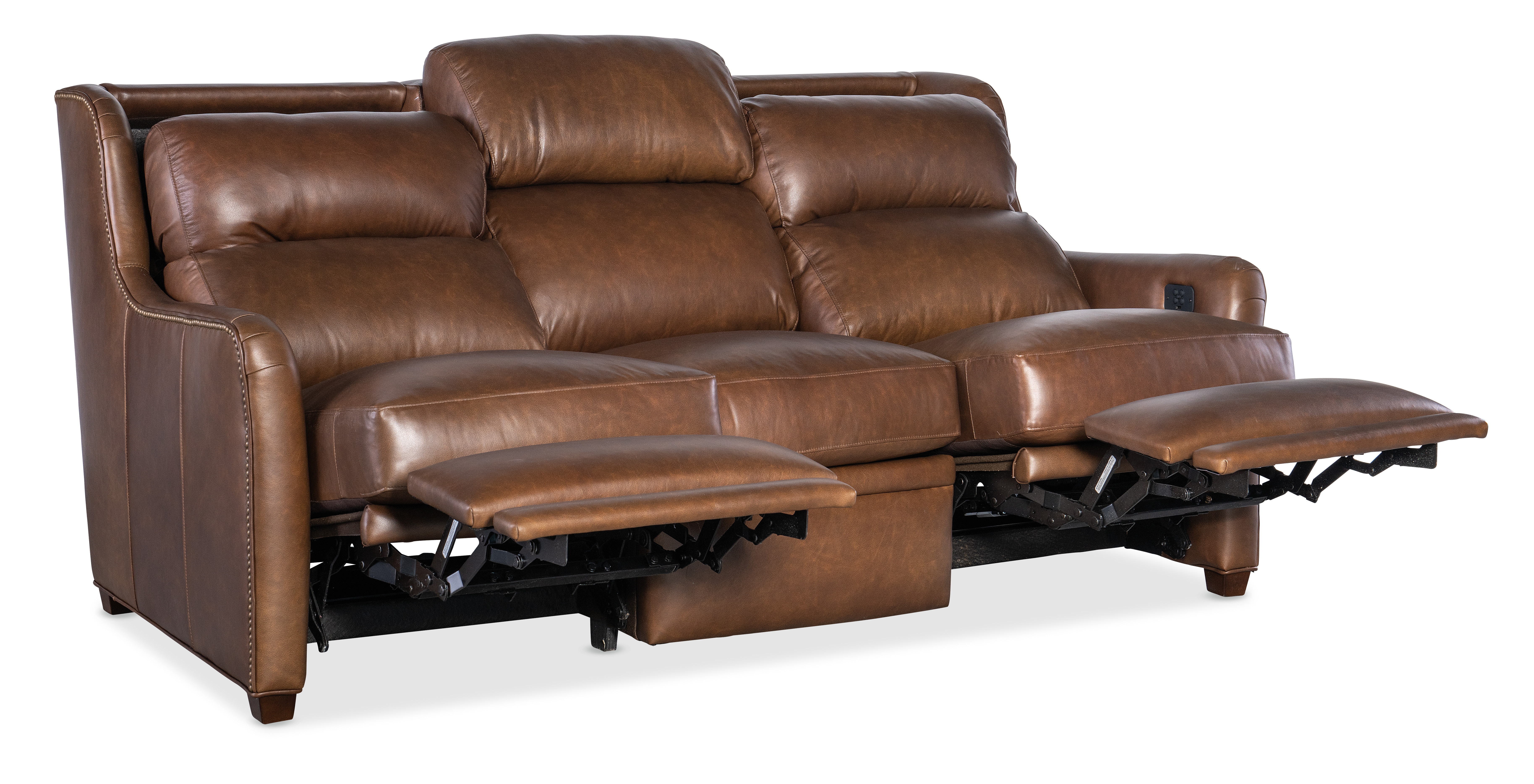 Bradington Young Living Room Benson Sofa L and R Full Recline 95190