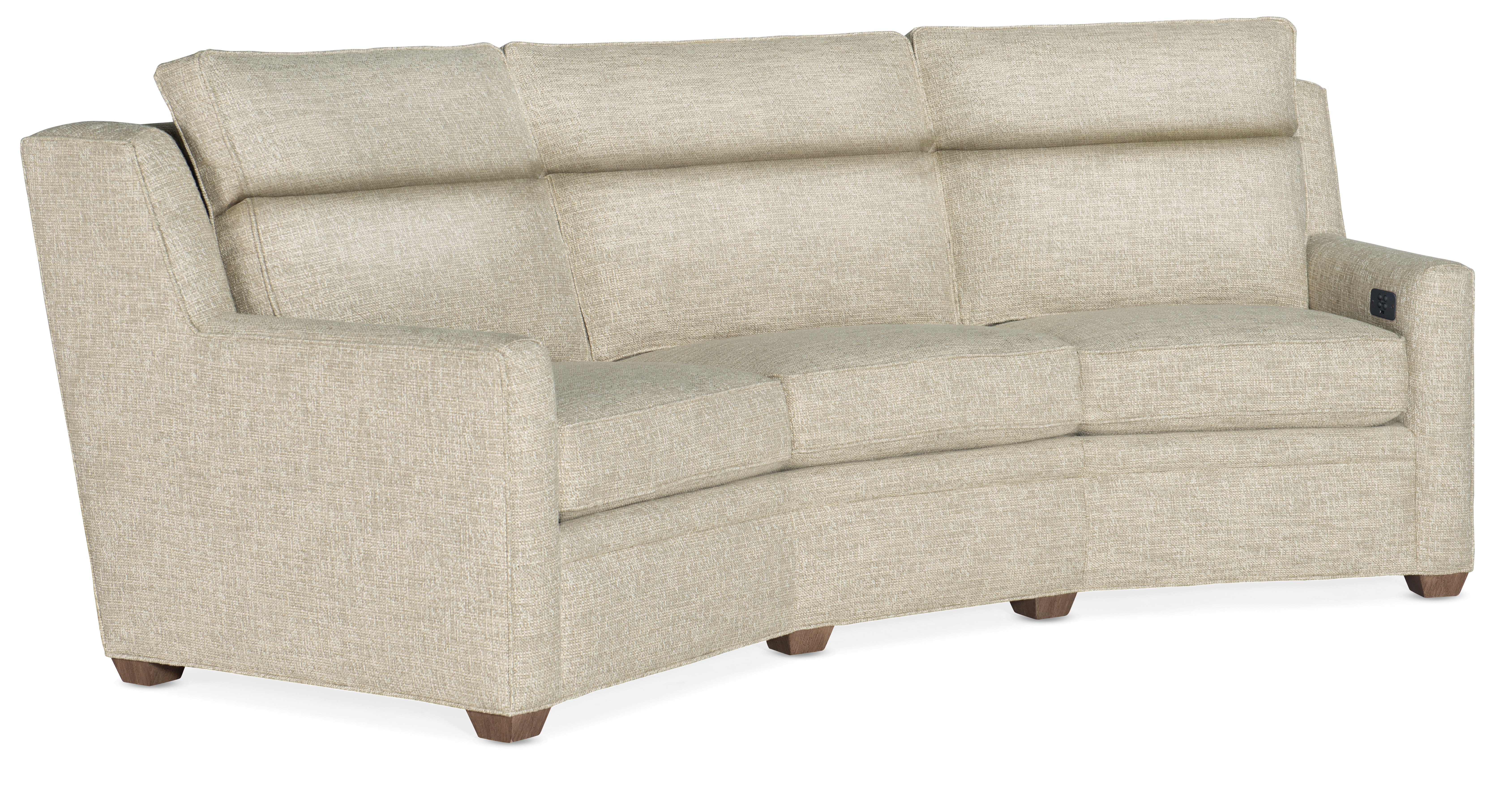 Bradington Young Revelin Stationary Sofa Angled - Two Pc Back (8-Way) 203-99-2