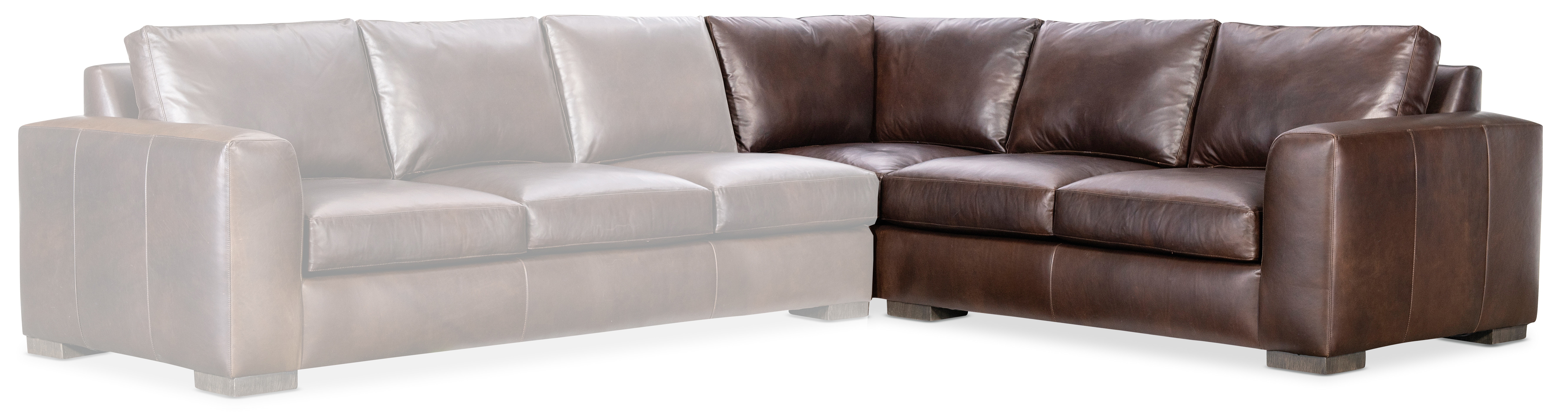 Bradington-Young Donovan Right Arm Facing Corner Return Sofa 881-94