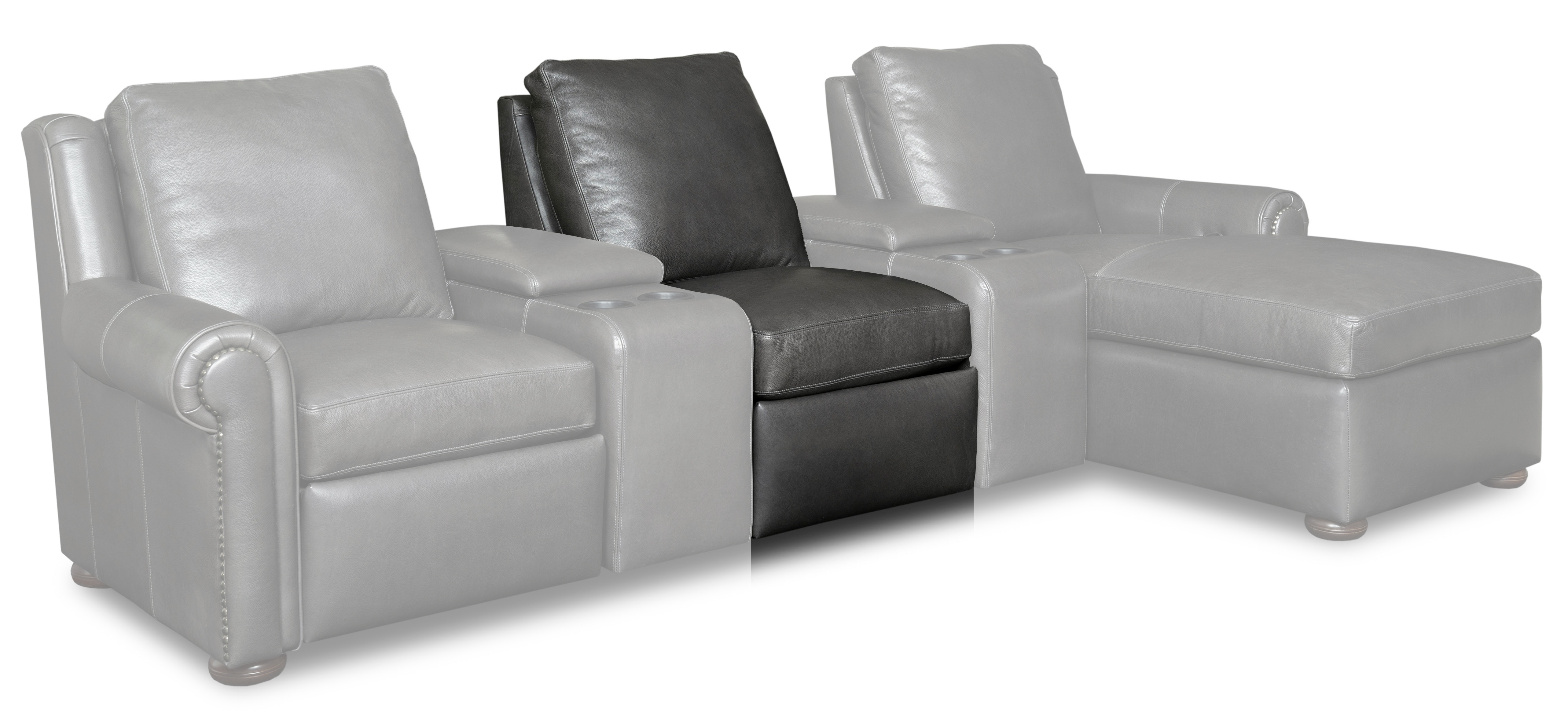 Bradington Young Whitaker Armless Chair 920-38