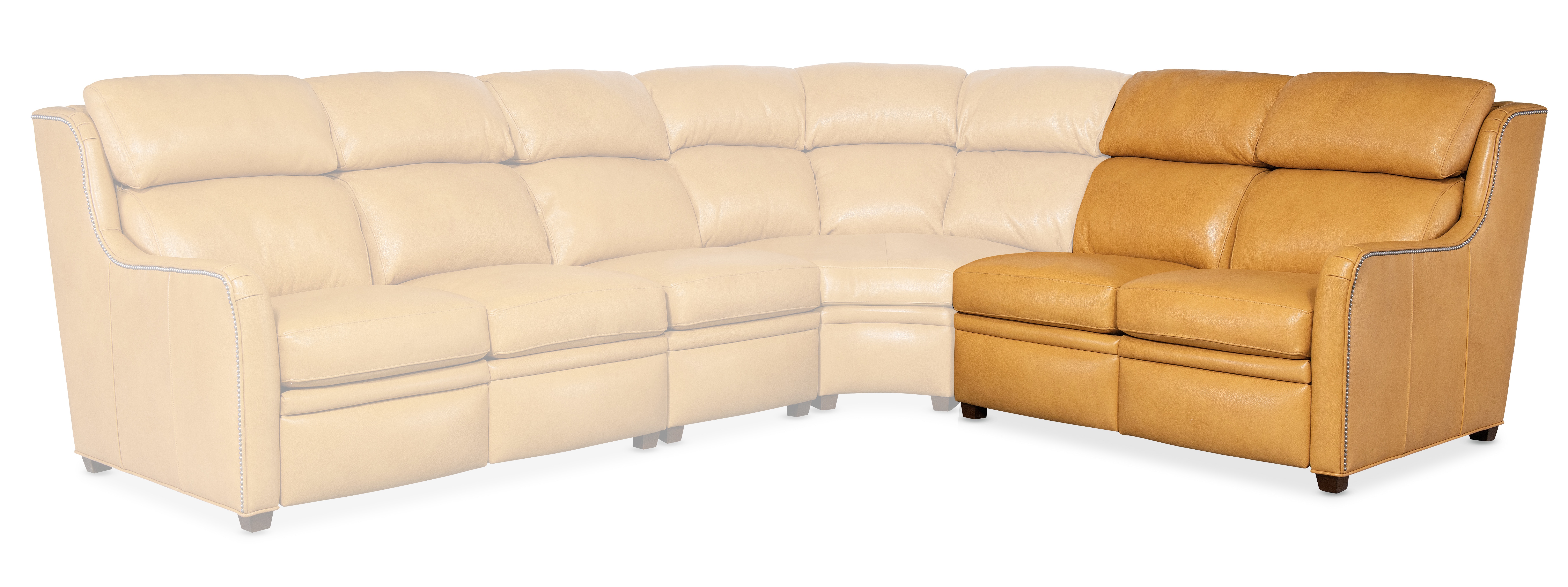 Bradington-Young Benson Right Arm Facing Reclining Loveseat 951-56