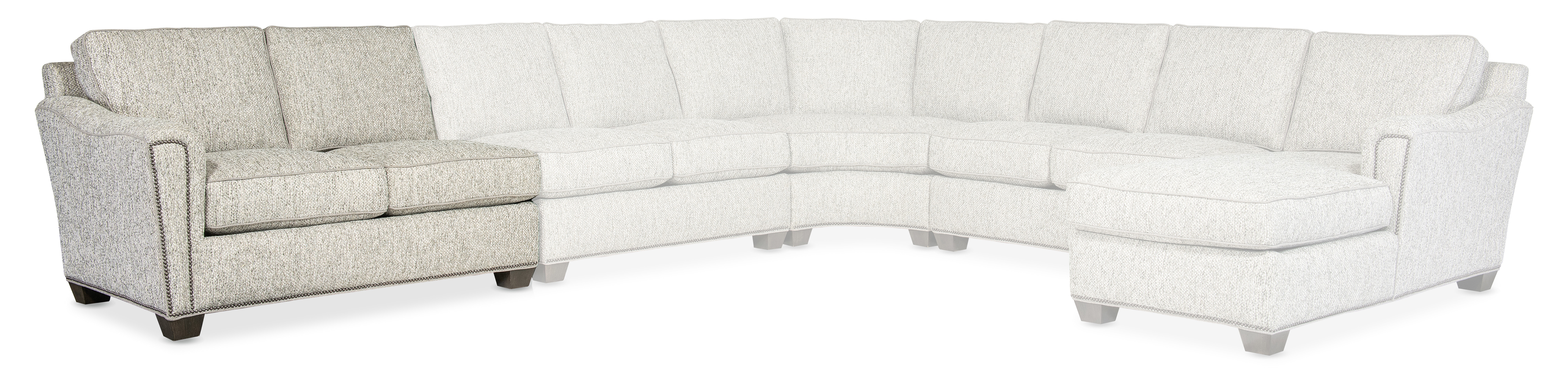 Bradington Young Lennon Left Arm Facing Loveseat 732-57
