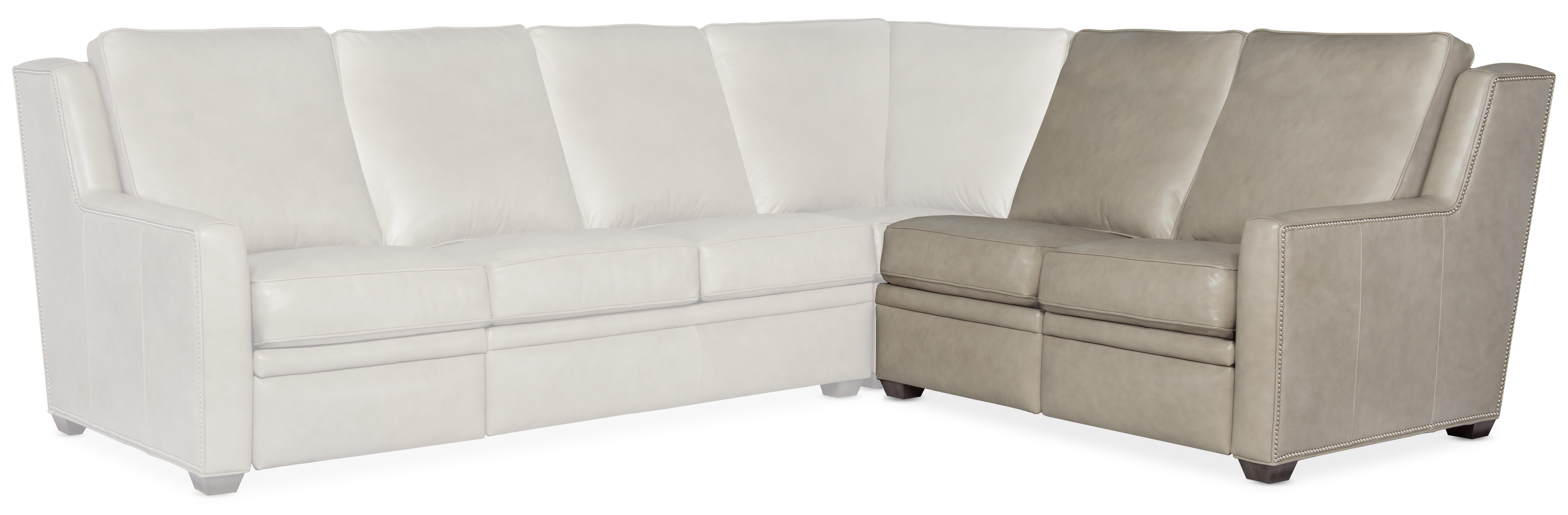 Bradington Young Revelin Right Arm Facing Reclining Loveseat with Power Headrest 203-56