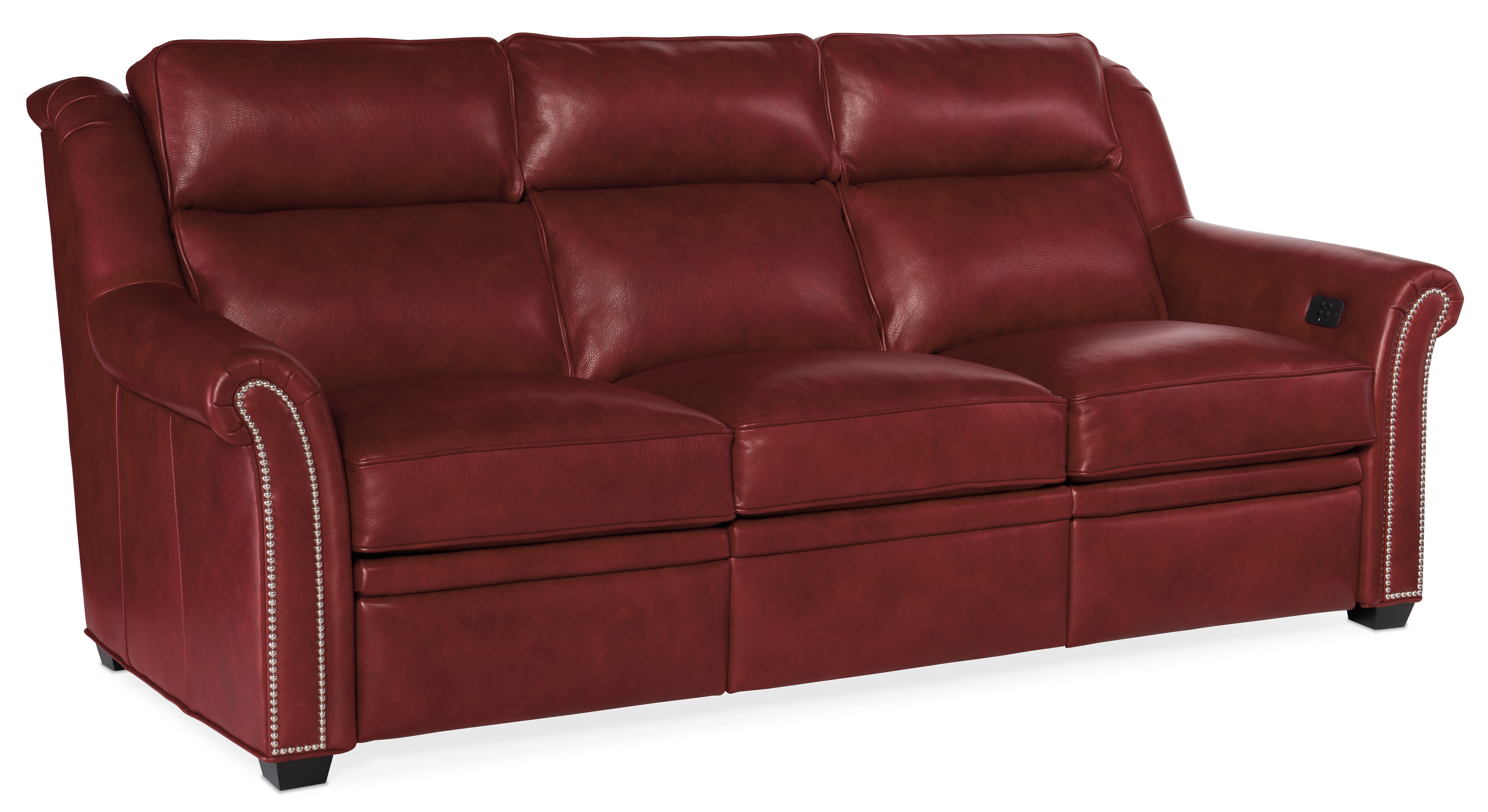 Bradington Young Robinson Reclining Sofa with Power Headrest - Two Piece Back 206-90-2