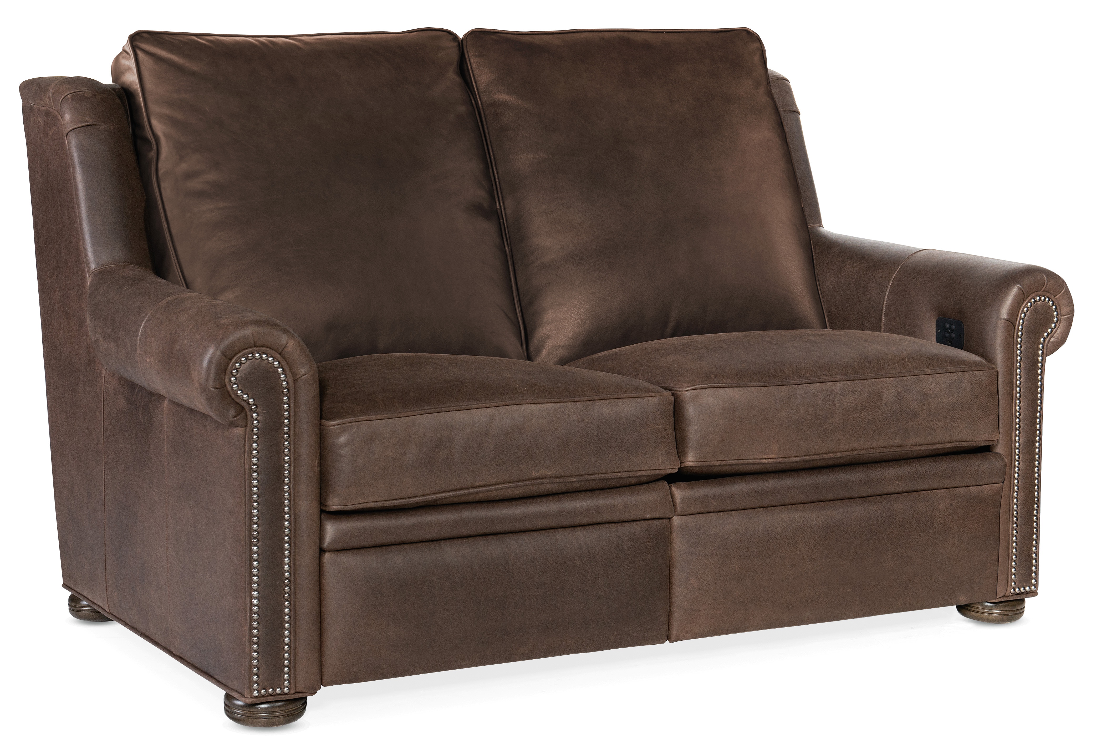 Bradington Young Reece Reclining Loveseat with Power Headrest 202-70