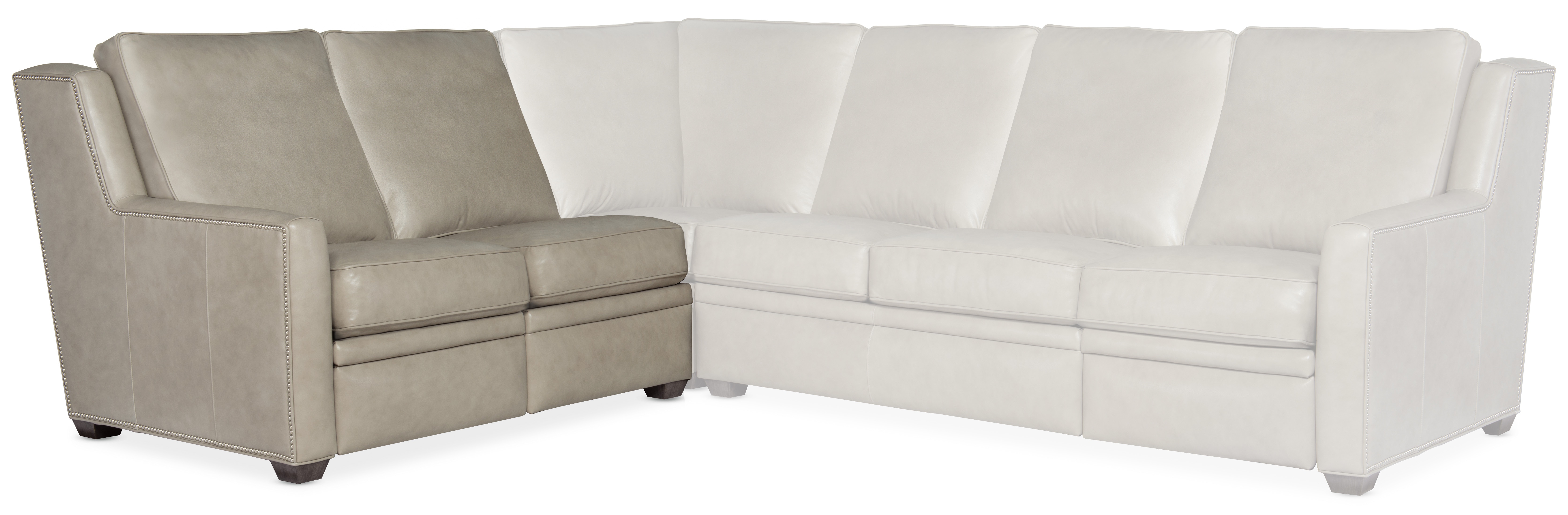 Bradington Young Revelin Left Arm Facing Reclining Loveseat with Power Headrest 203-55