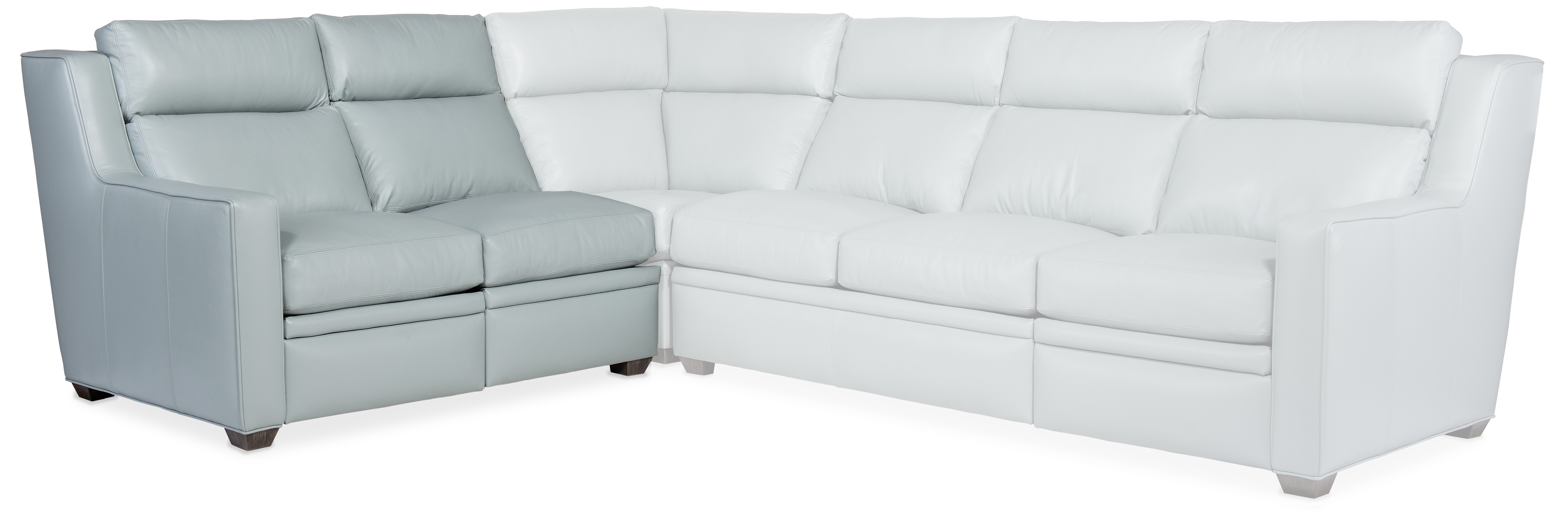 Bradington Young Raymond Left Arm Facing Reclining Loveseat with Power Headrest - Two Piece Back 201-55-2