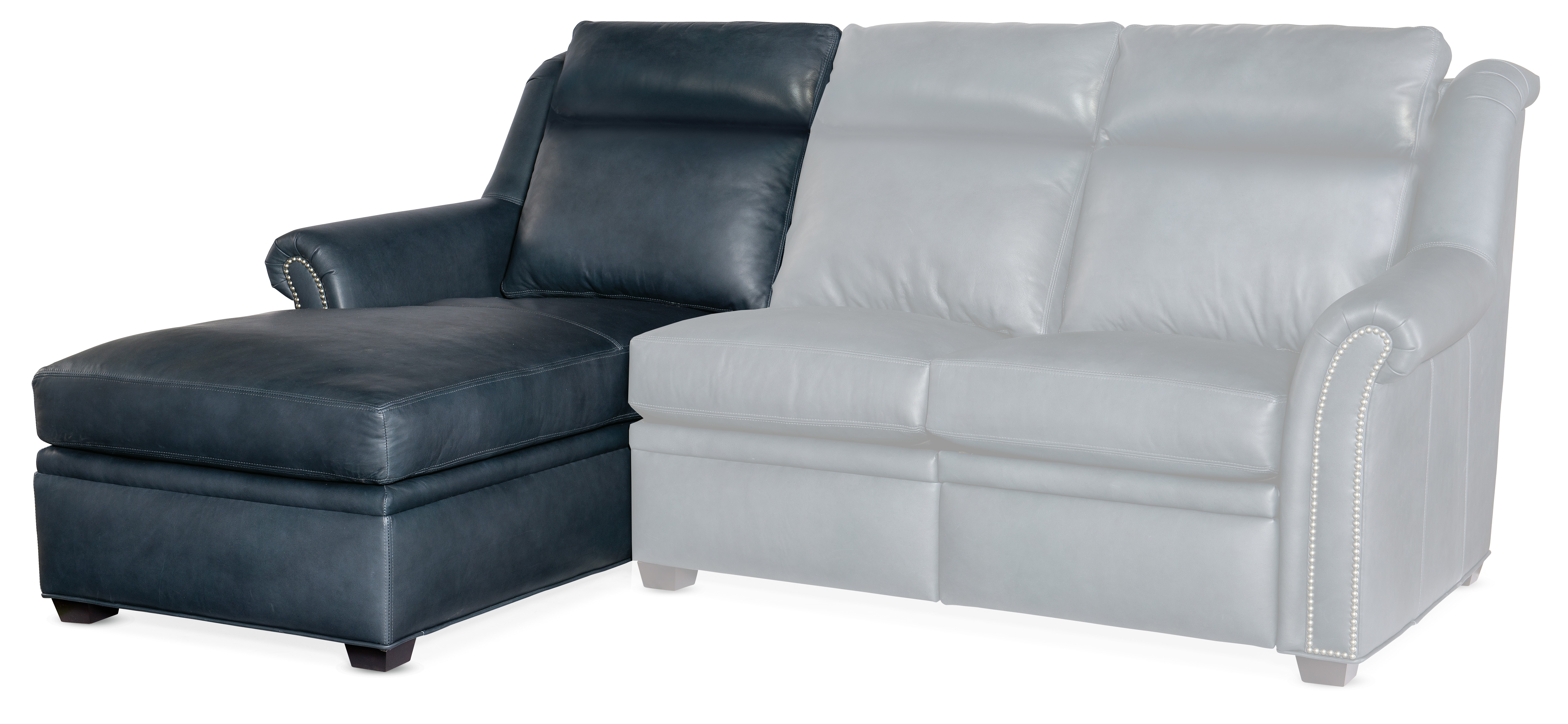 Bradington Young Robinson Left Arm Facing Chaise - Two Piece Back 206-41-2