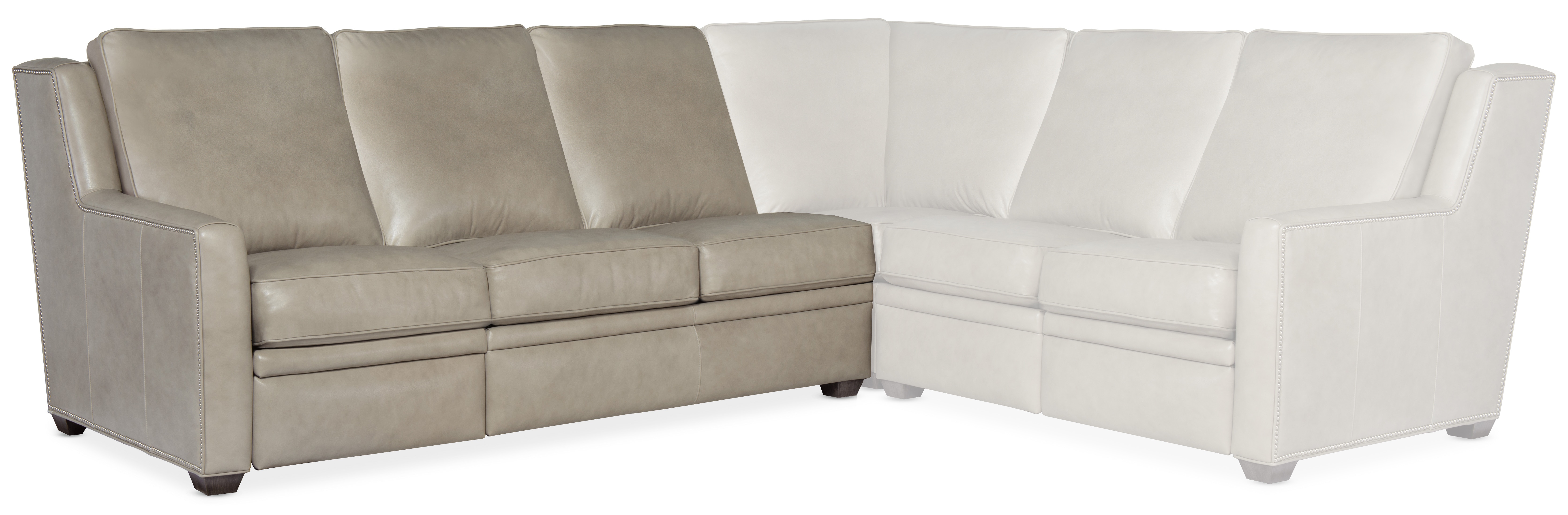Bradington Young Revelin Left Arm Facing Reclining Sofa with Power Headrest 203-61