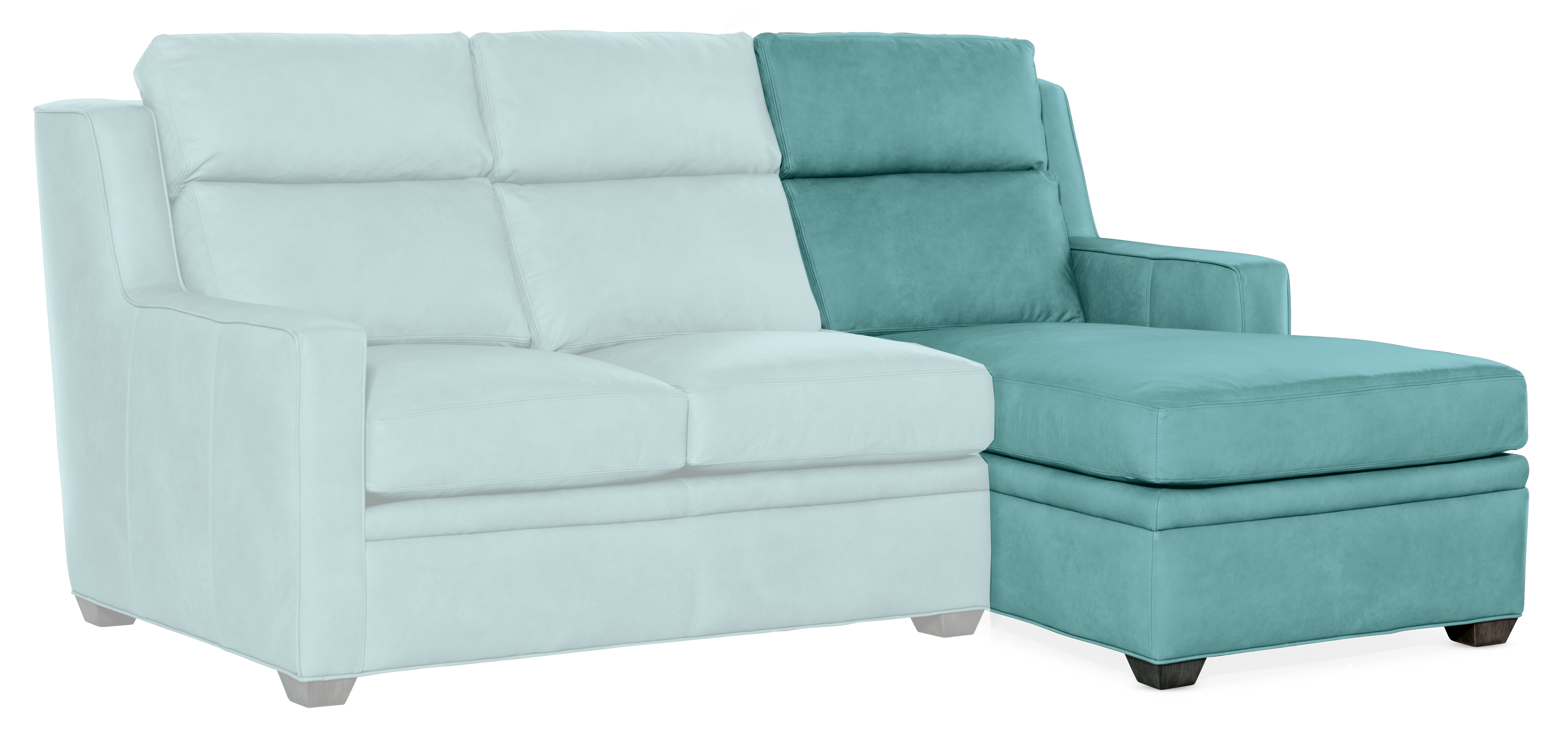 Bradington Young Raymond Right Arm Facing Chaise - Two Piece Back 201-42-2