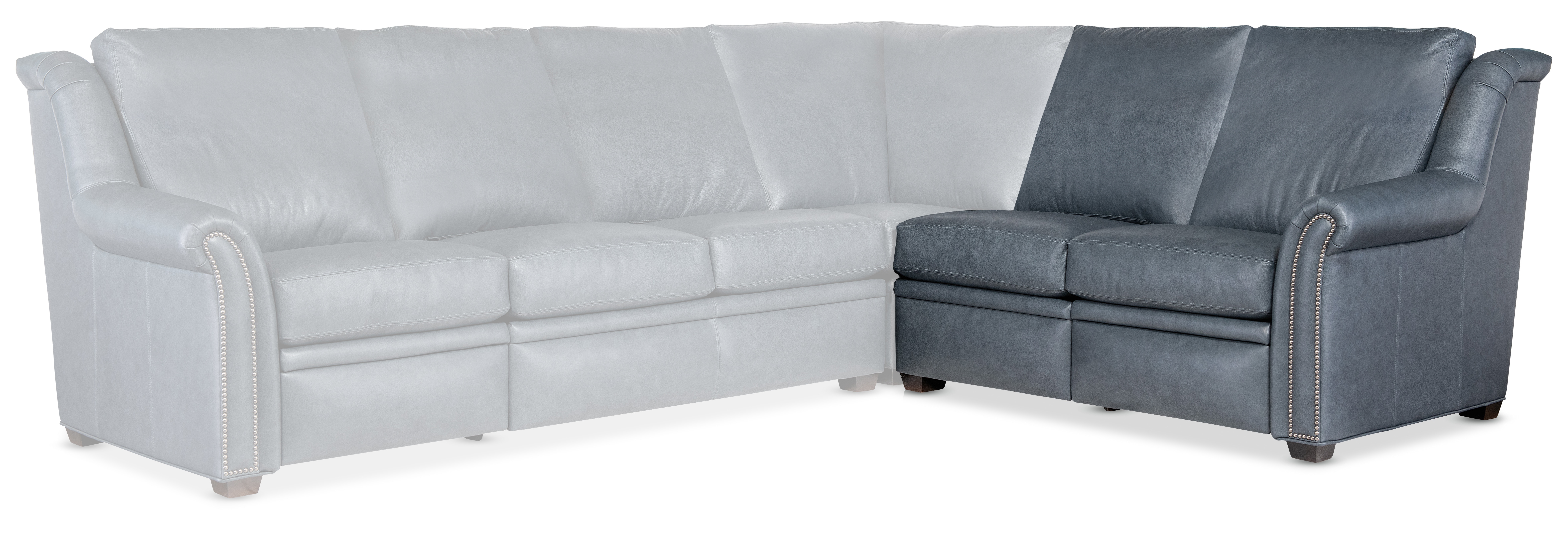 Bradington Young Robinson Right Arm Facing Reclining Loveseat with Power Headrest 206-56