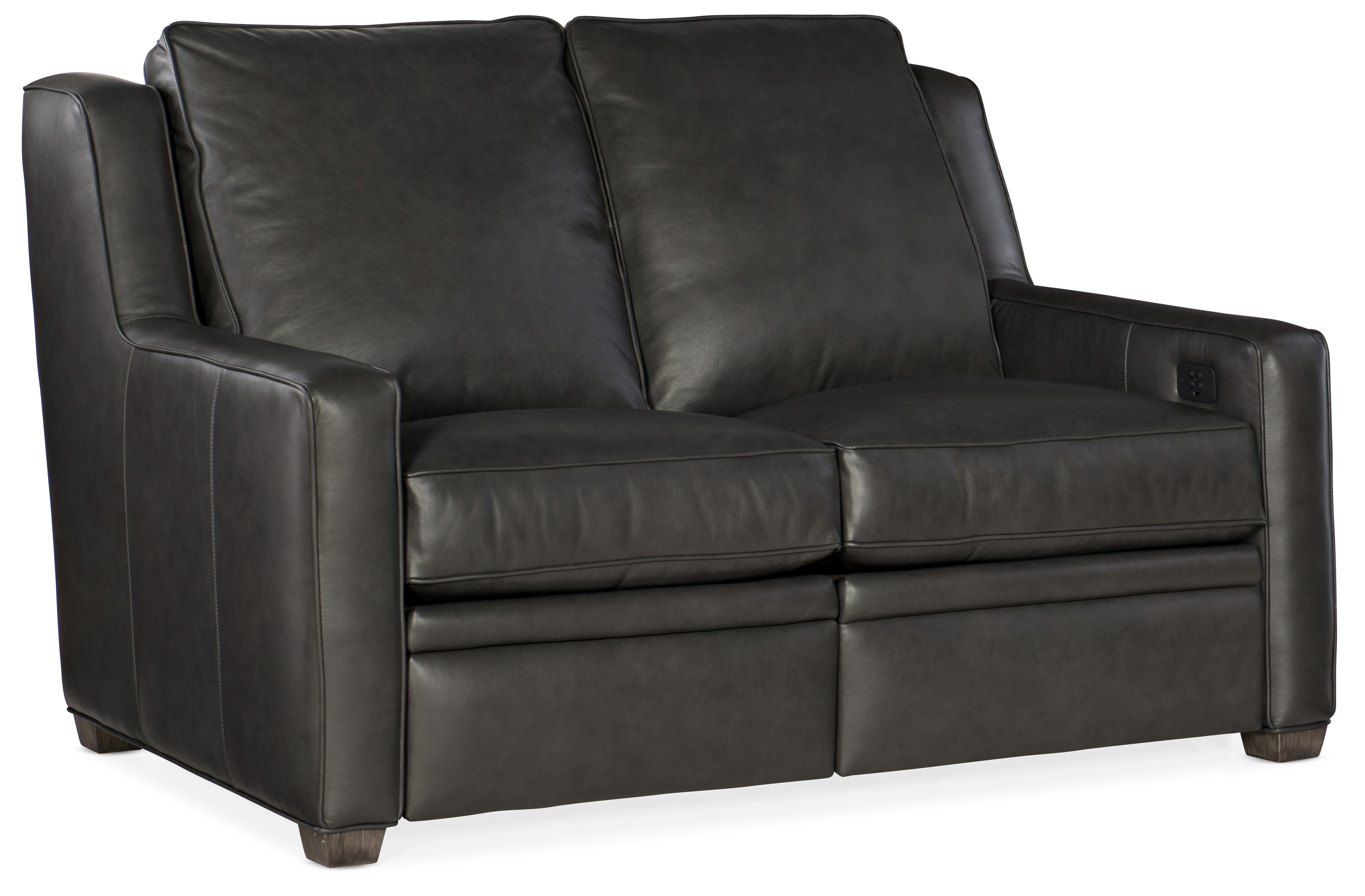Bradington Young Raymond Reclining Loveseat with Power Headrest 201-70