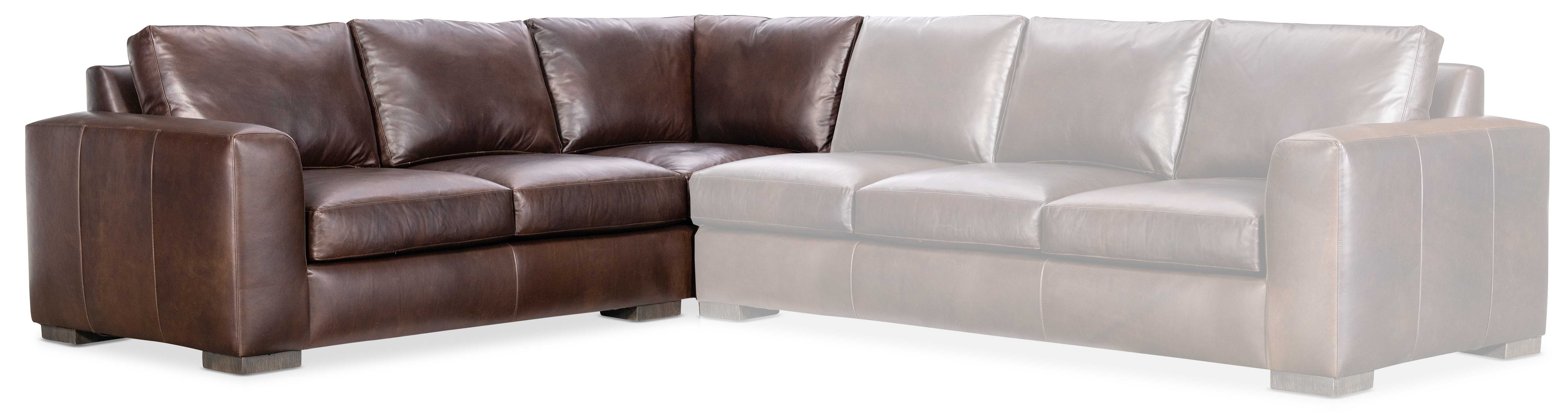 Bradington-Young Donovan Left Arm Facing Corner Return Sofa 881-93