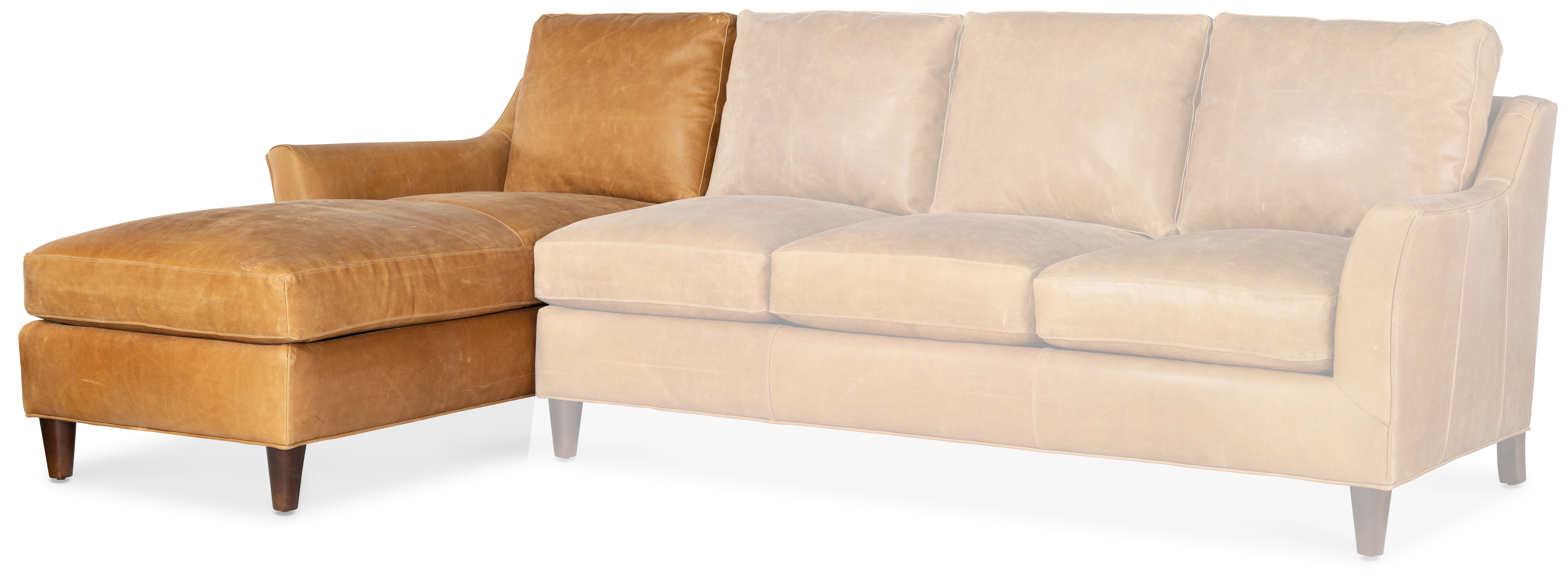 Bradington-Young Marleigh Left Arm Facing Chaise Lounge 872-41