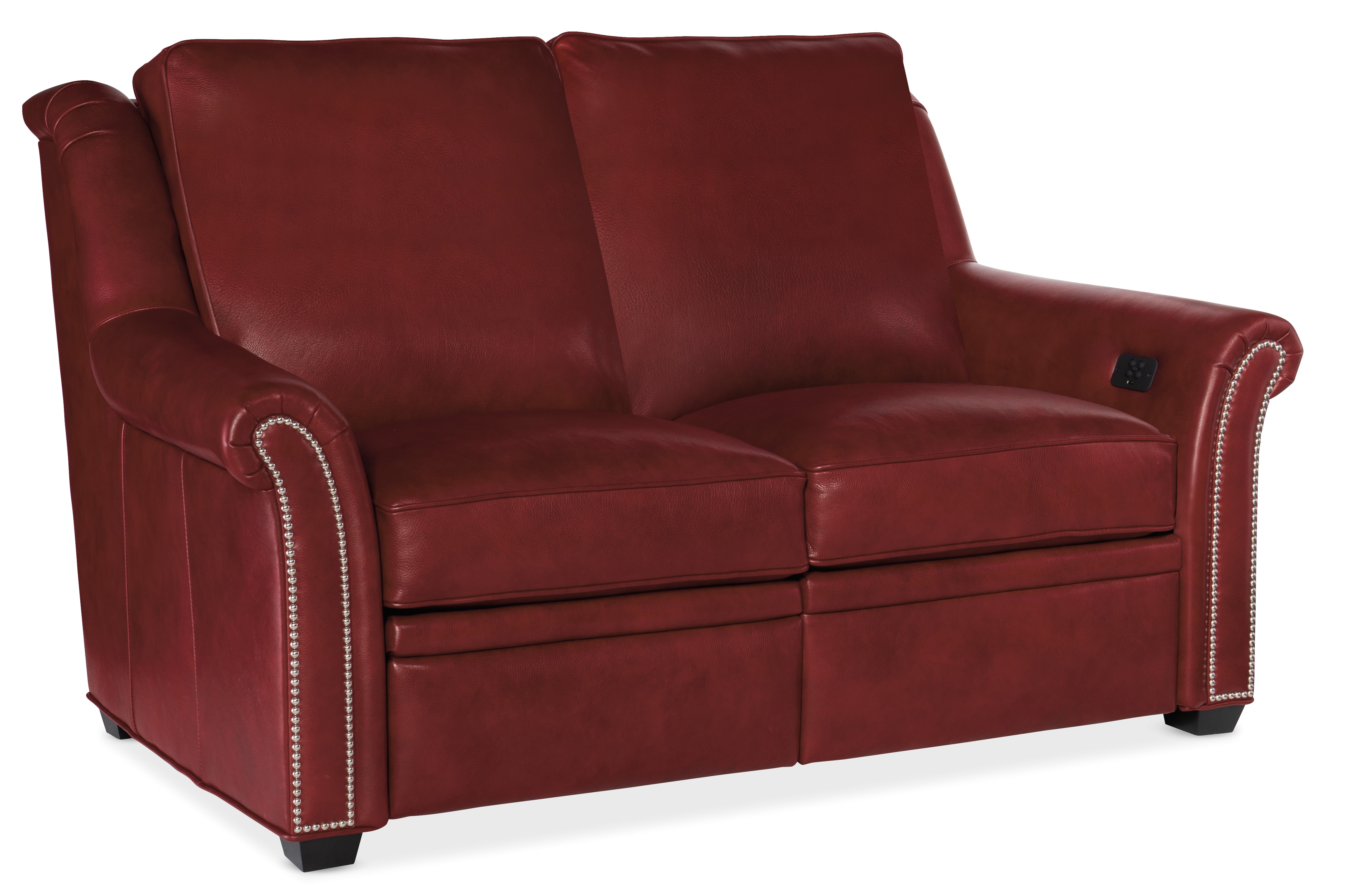 Bradington Young Robinson Reclining Loveseat with Power Headrest 206-70