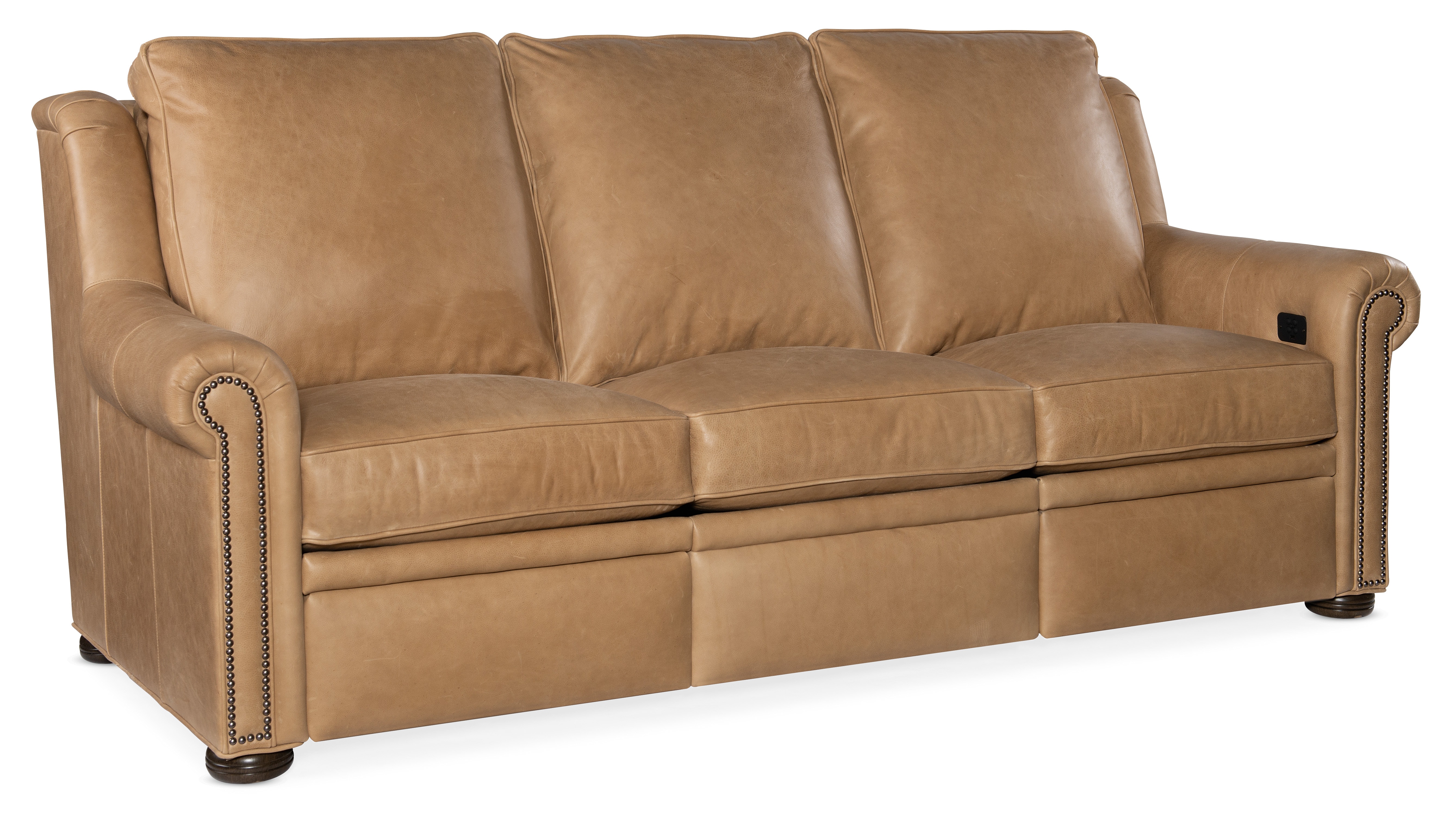 Bradington Young Reece Reclining Sofa with Power Headrest 202-90