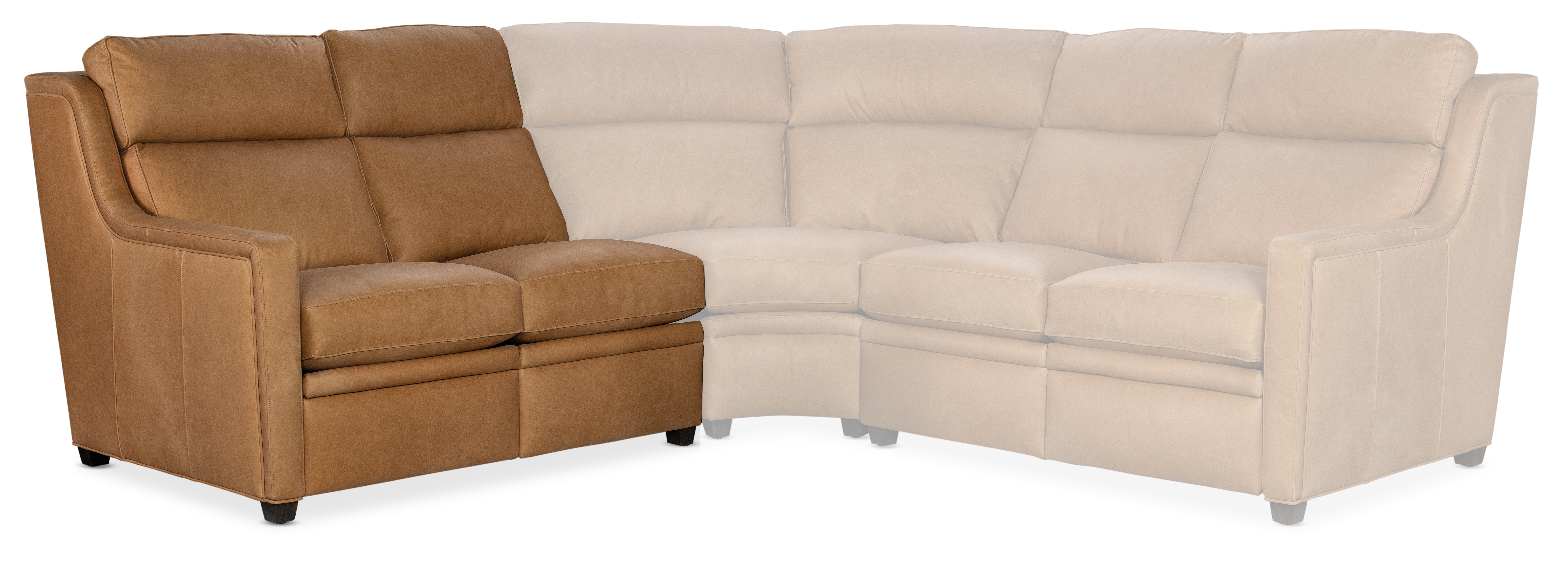 Bradington-Young Hambrick Left Arm Facing Reclining Loveseat 950-55