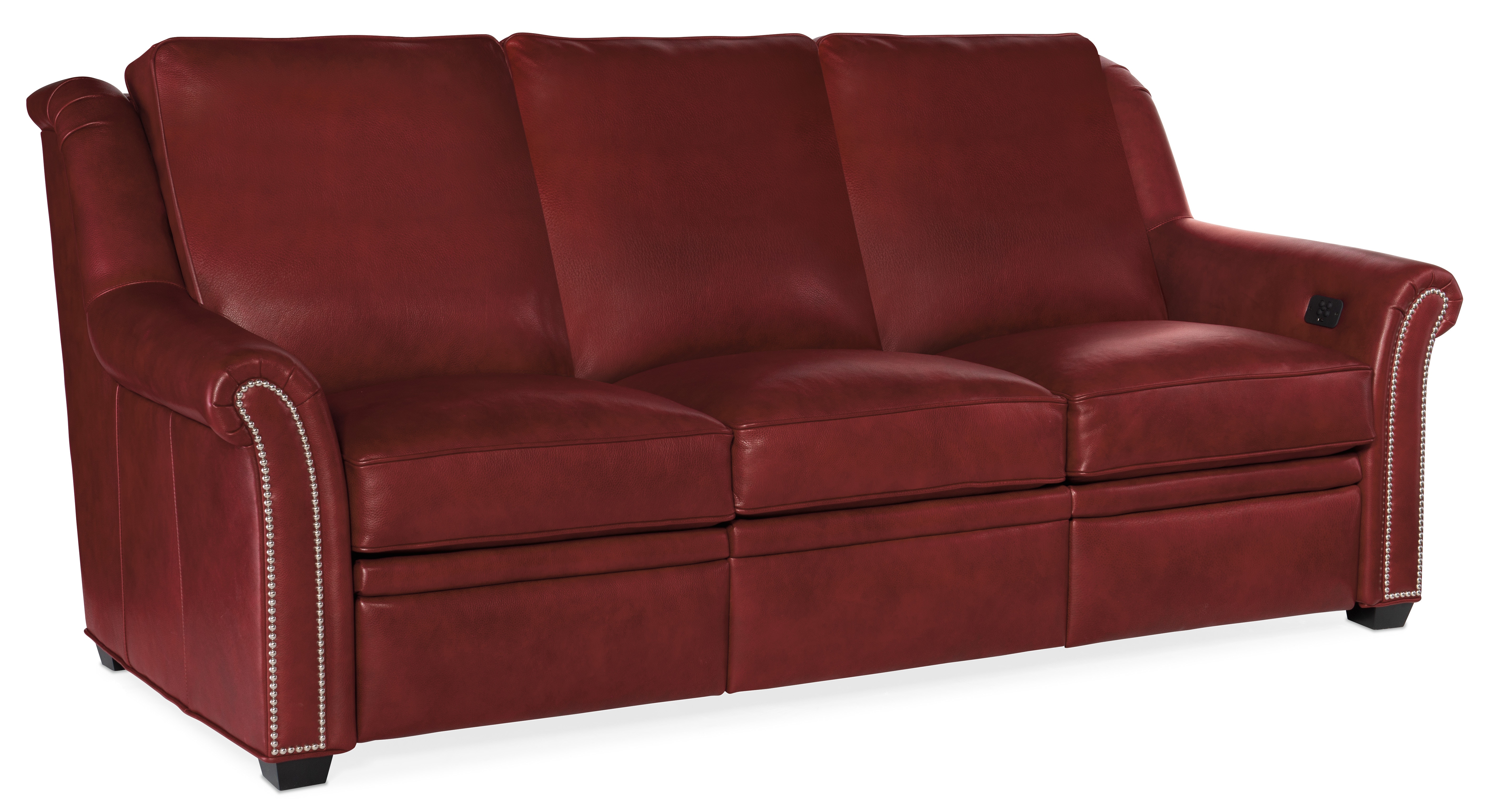 Bradington Young Robinson Reclining Sofa with Power Headrest 206-90