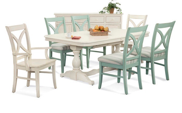 Braxton Culler Dining Room Hues Rectangular Trestle Dining Table