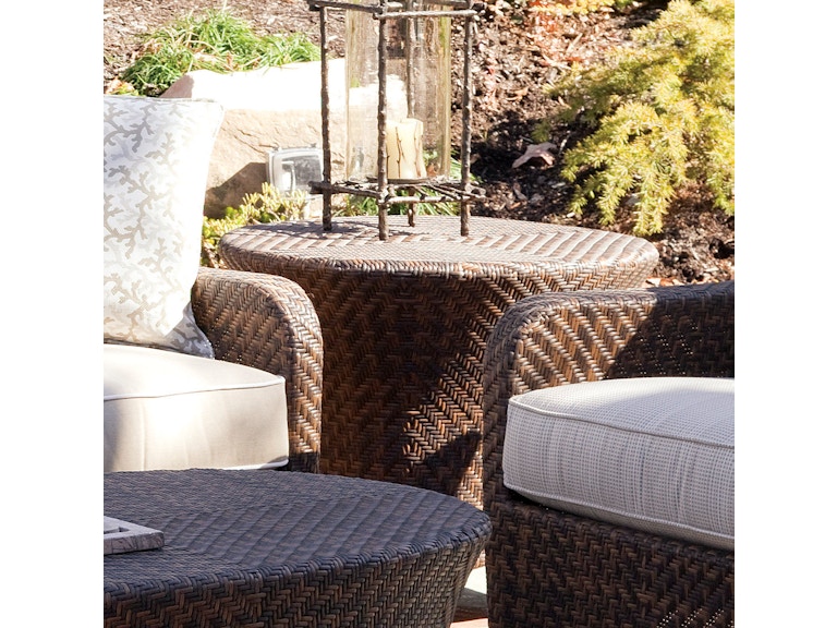 Braxton Culler Outdoor Patio Belle Isle Round End Table 410 022 Belle Isle Round End Table 410 022