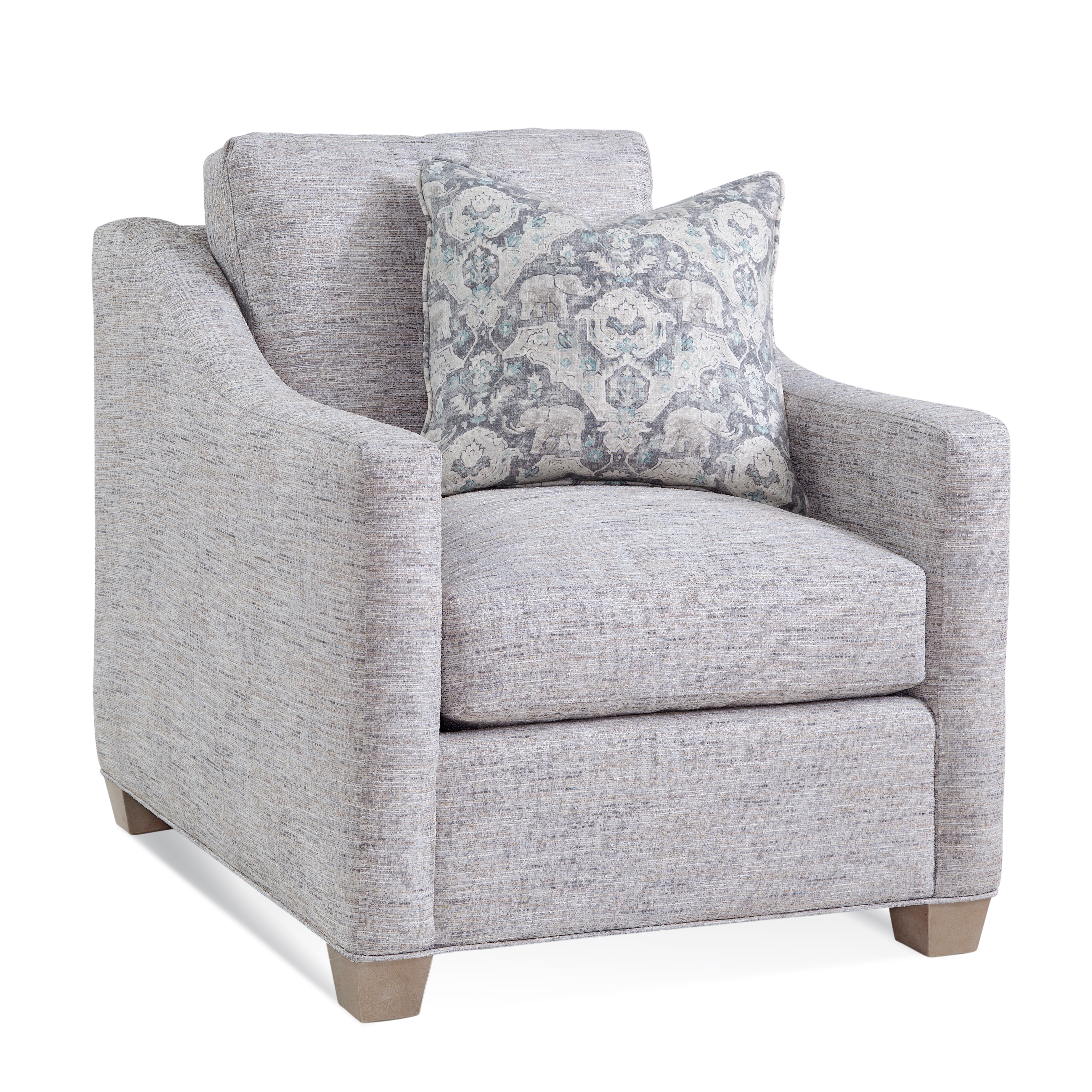 Braxton Culler Living Room Oxford Chair 4731 001 Silk