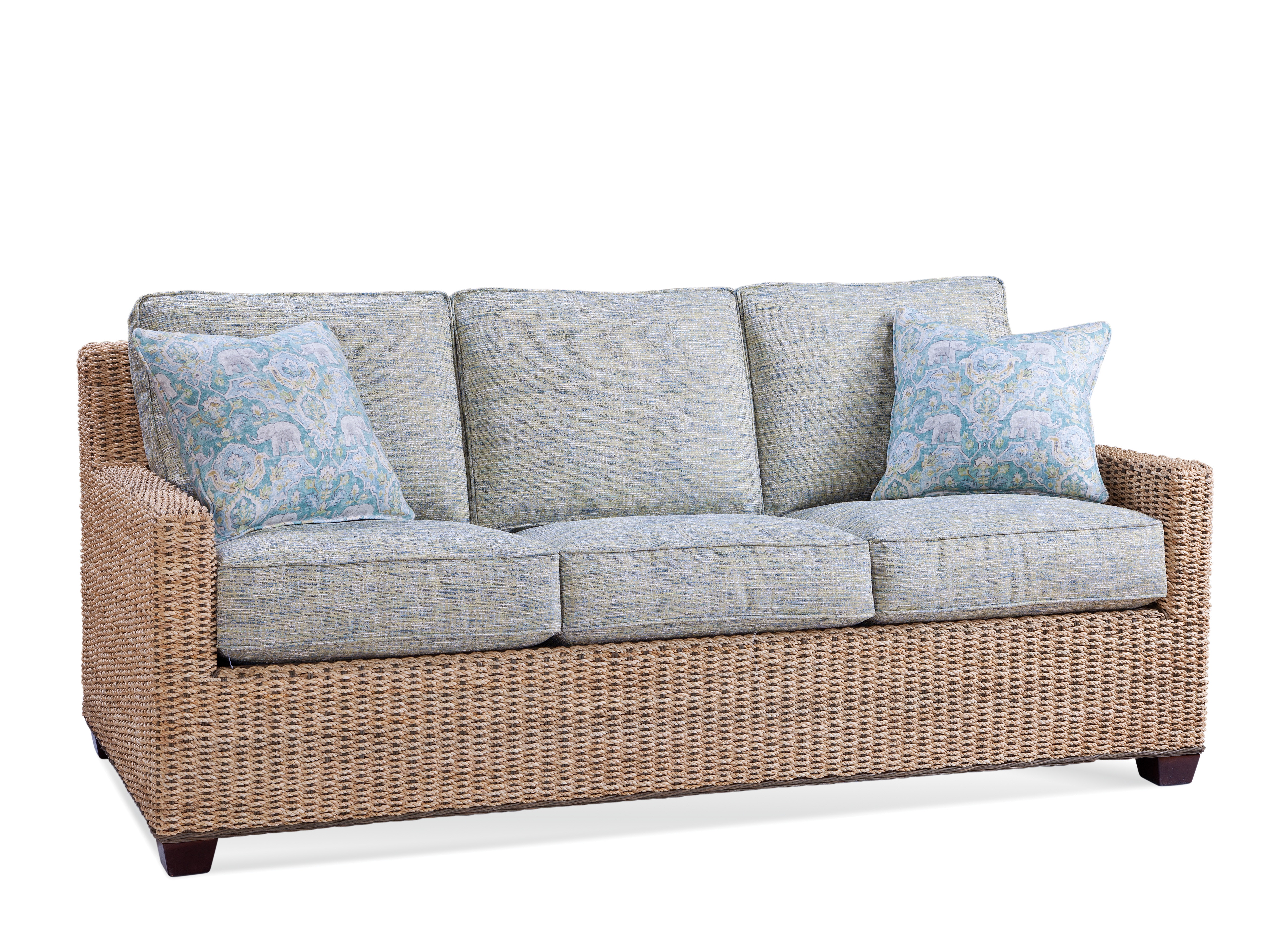 Wicker pull 2024 out sofa