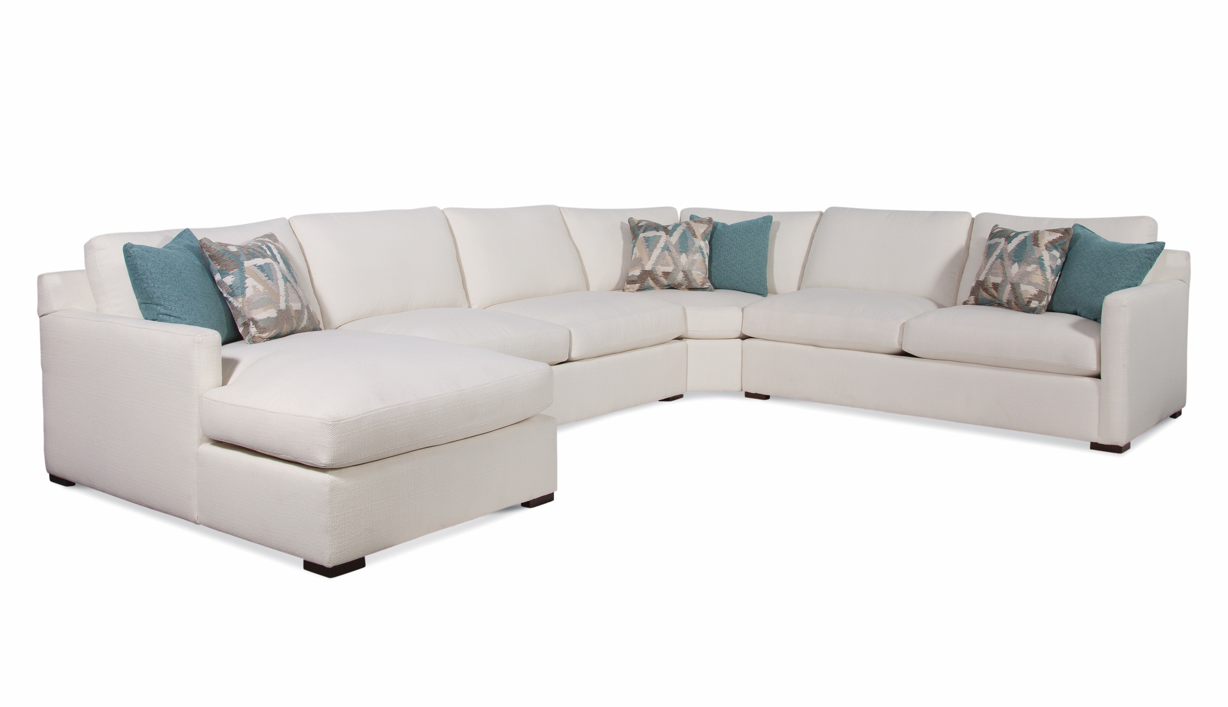 Braxton Culler Living Room Bel Air 4 Piece Sectional