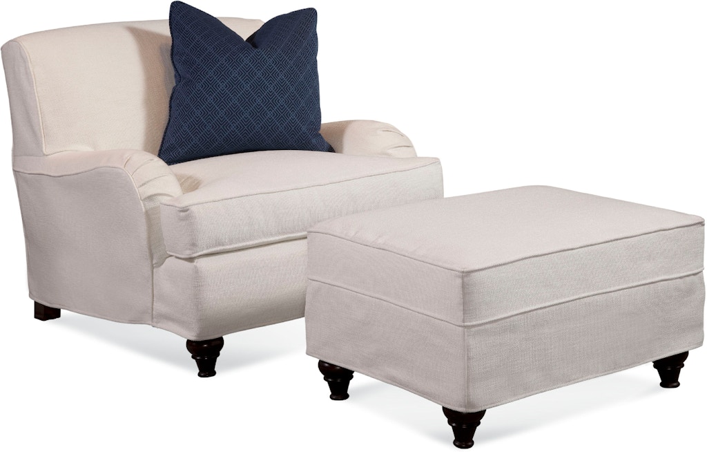 Braxton Culler Living Room Crowne Estate Chair With Slipcover 712