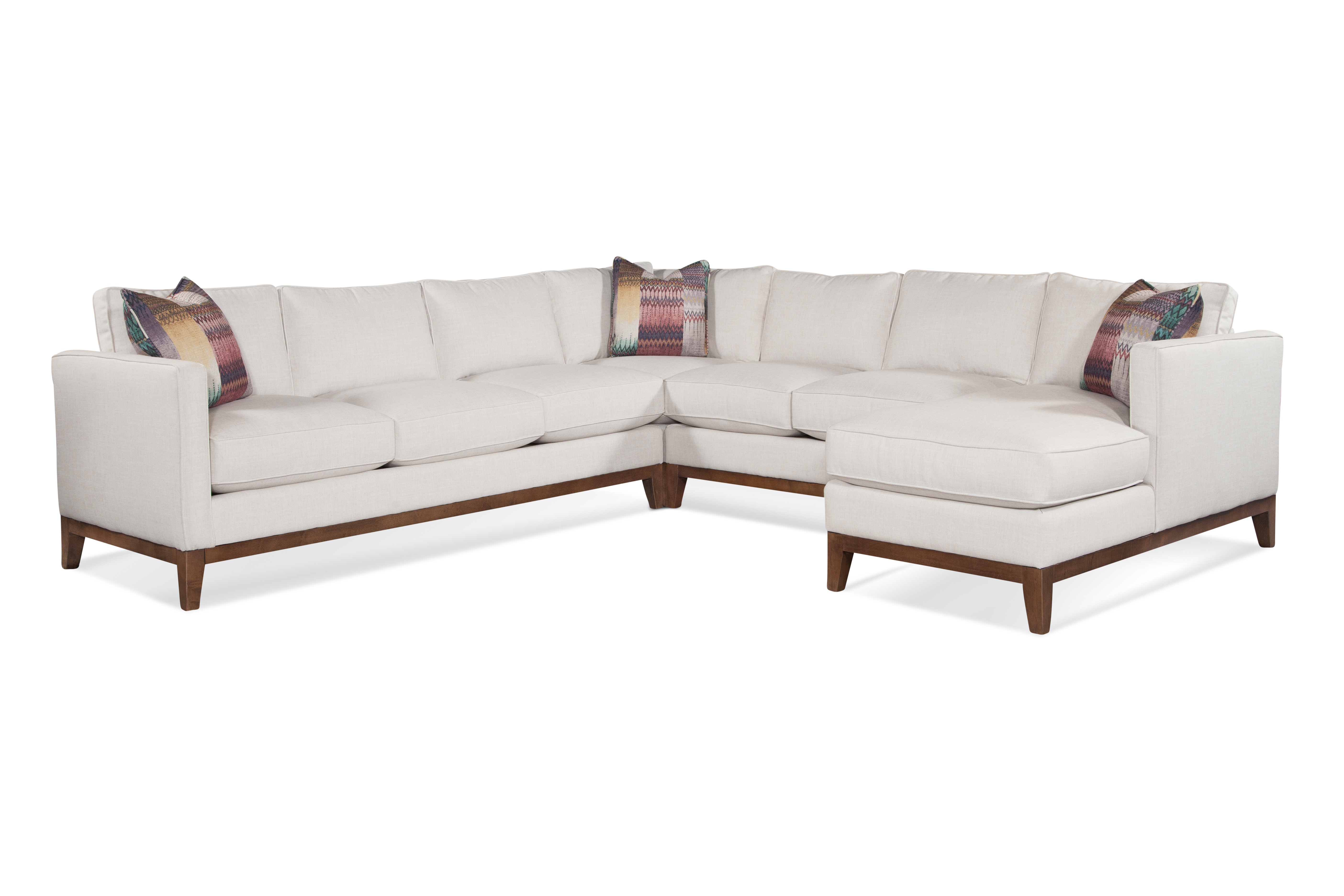 Braxton Culler Nolan Four Piece Chaise Sectional 726-4PC-SEC1
