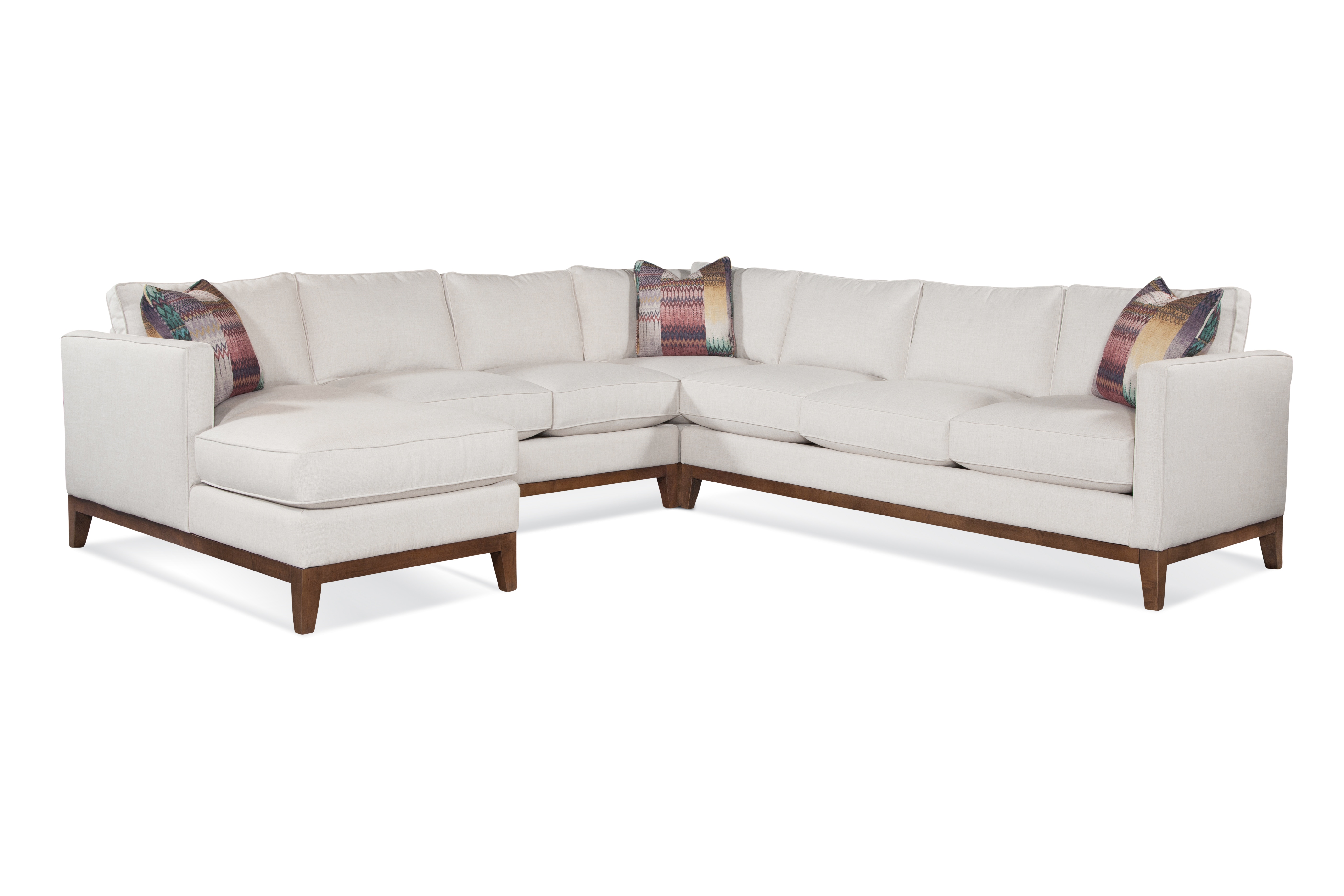 Braxton Culler Nolan Four Piece Chaise Sectional 726-4PC-SEC2