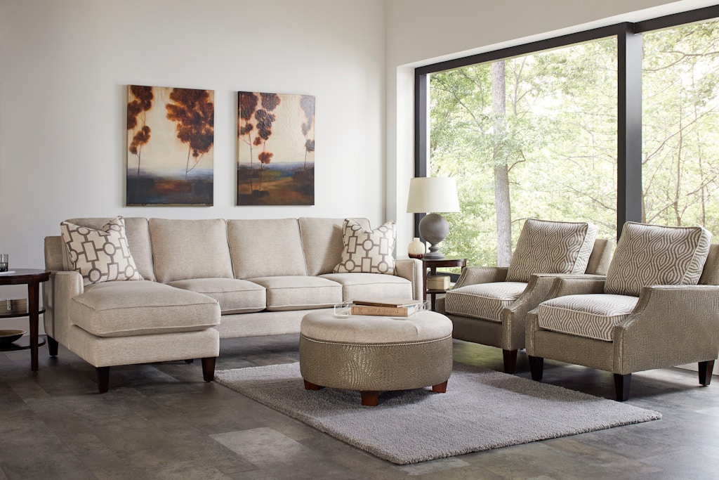 Braxton Culler Living Room Urban Options Chaise Sectional - DeYoung