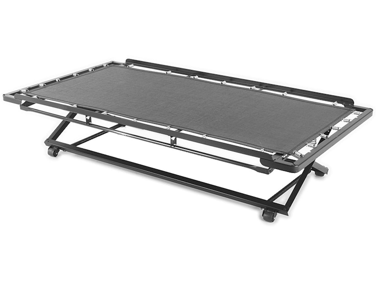 Leggett Platt Bedroom Pop Up 39 Inch Poly Deck Trundle Bed With Dual Gravity Locks Twin 452048 Leggett And Platt Daybed With Trundle