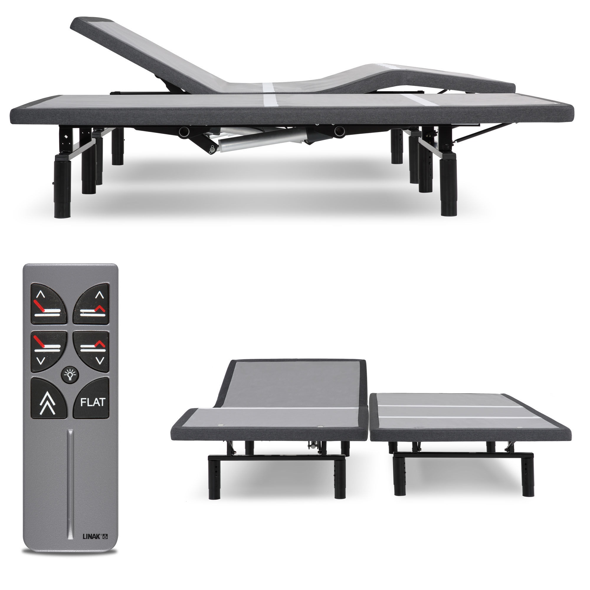 Leggett & Platt Mattresses Falcon 2.0 Plus Low-Profile Adjustable Bed