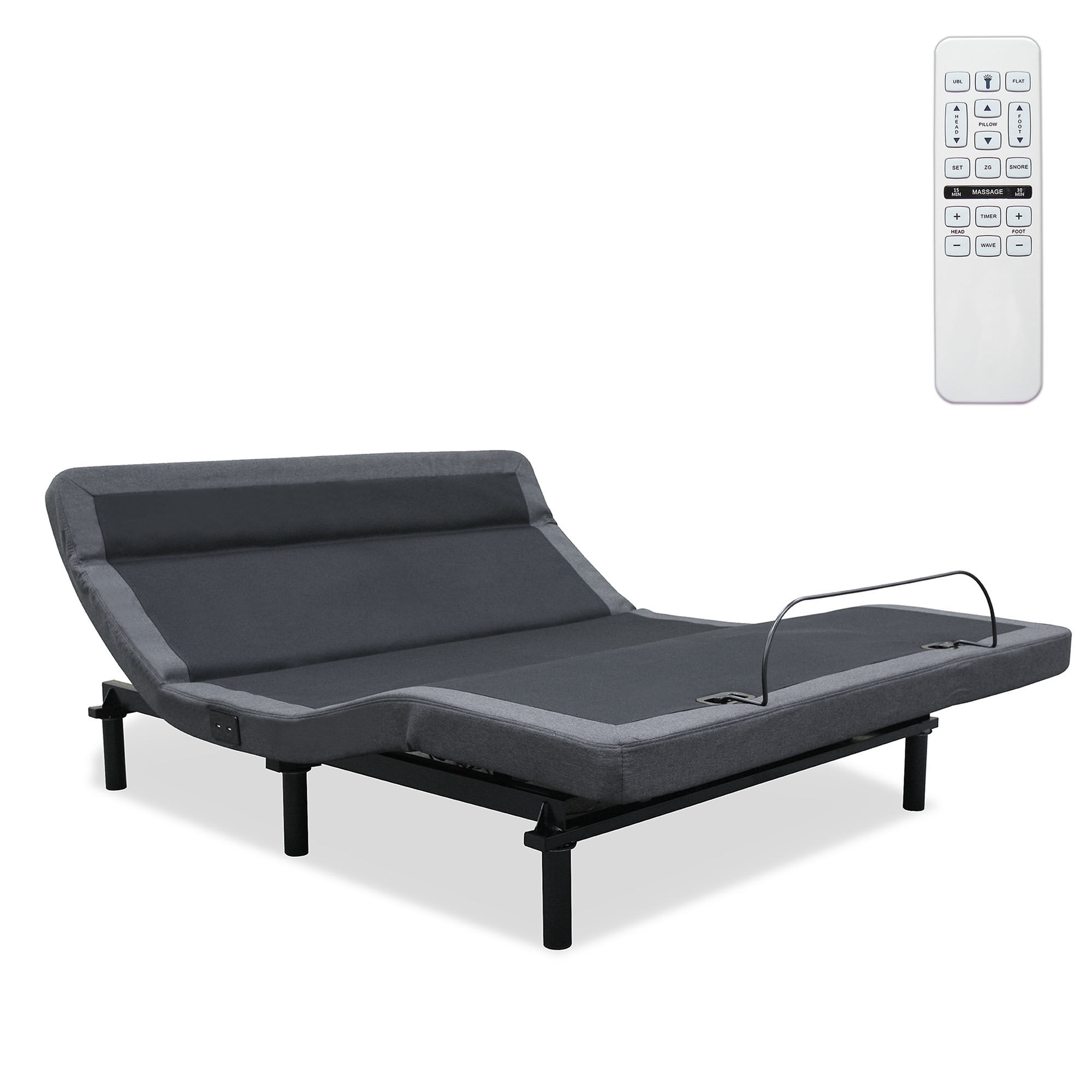 pillow tilt adjustable bed