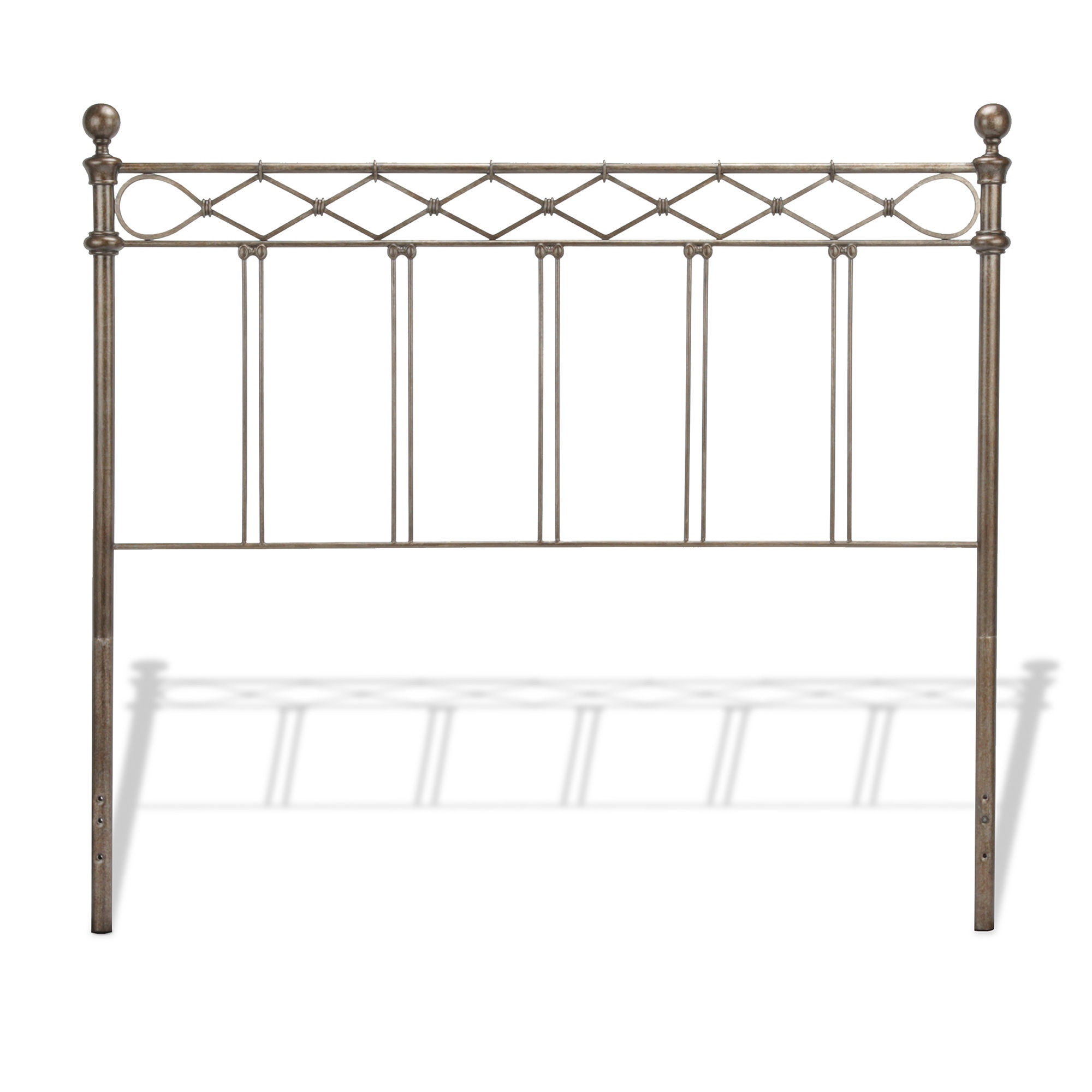 Leggett Platt Bedroom Argyle Metal Headboard And Footboard Bed