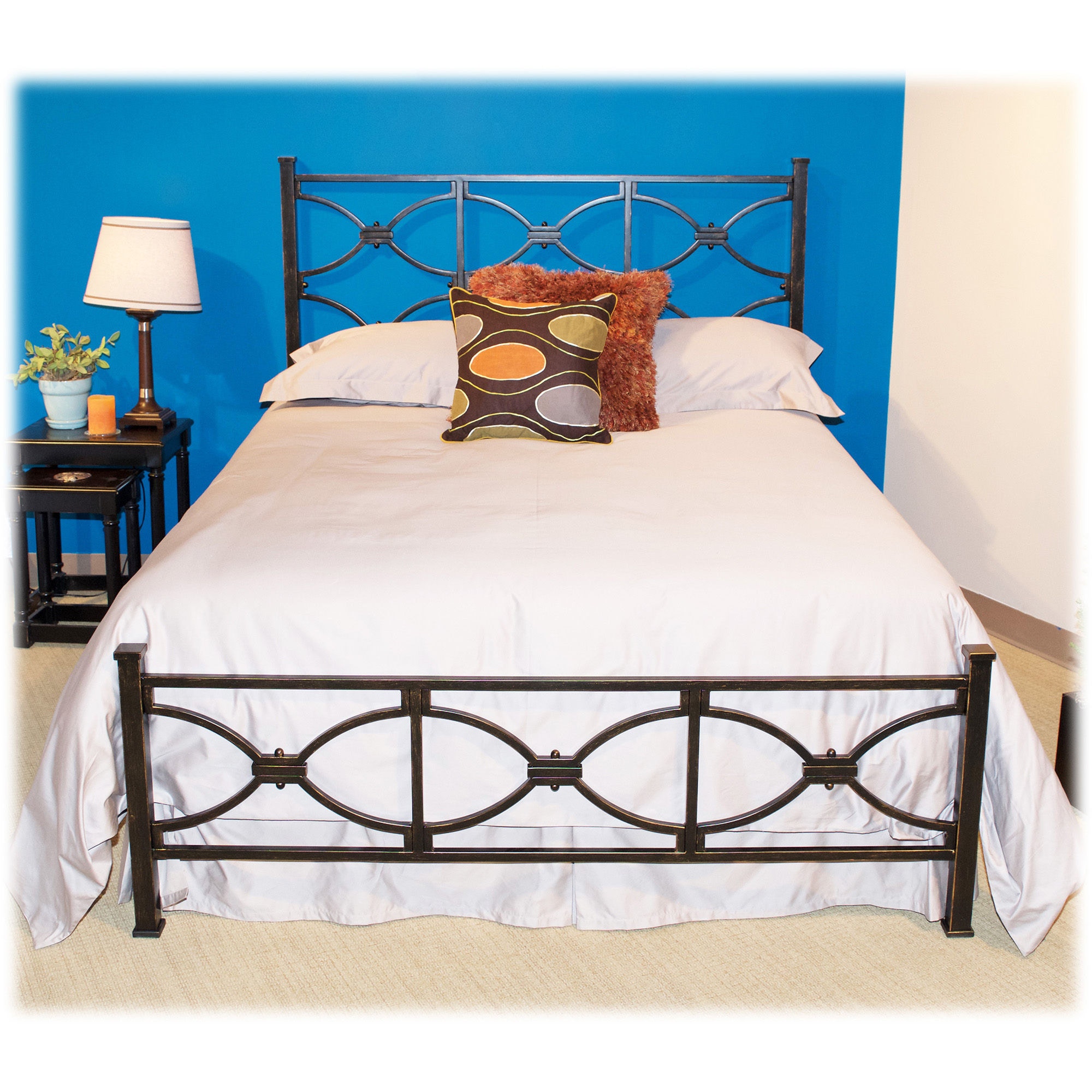 Leggett Platt Bedroom Marlo Complete Bed With Metal Duo