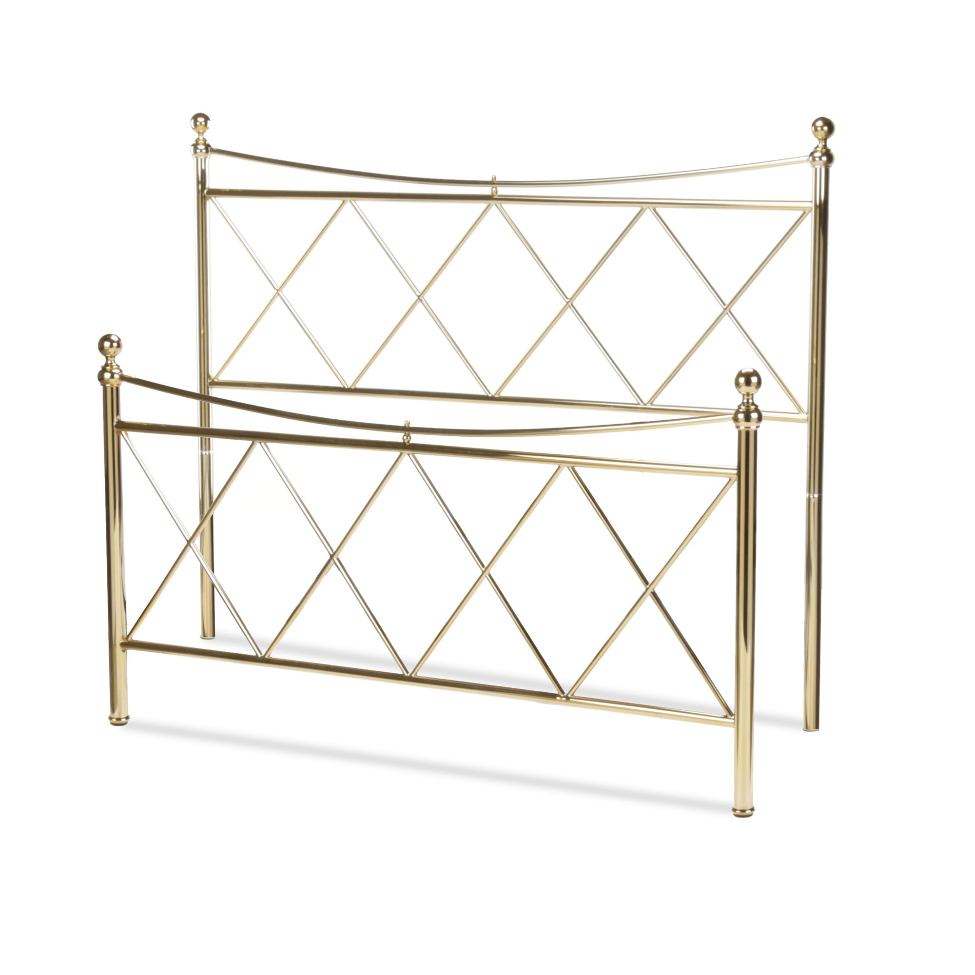 Leggett & Platt Bedroom Lennox Metal Headboard And Footboard Bed Panels ...