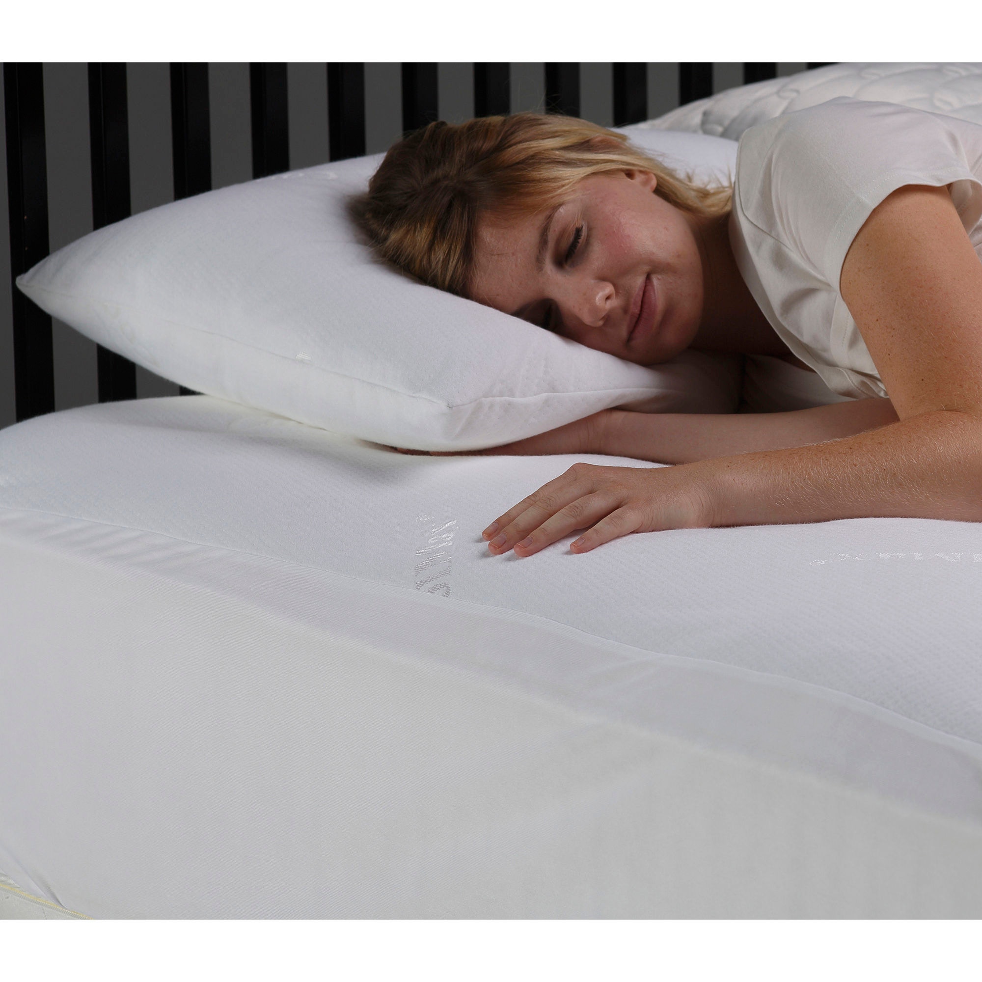 Sleep Chill Pillow Protector with Soft and Moisture Resistant CoolMax Fabric,...