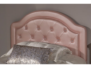 Hillsdale Furniture Karley Headboard - Twin - Pink Faux Leather 100947-109017