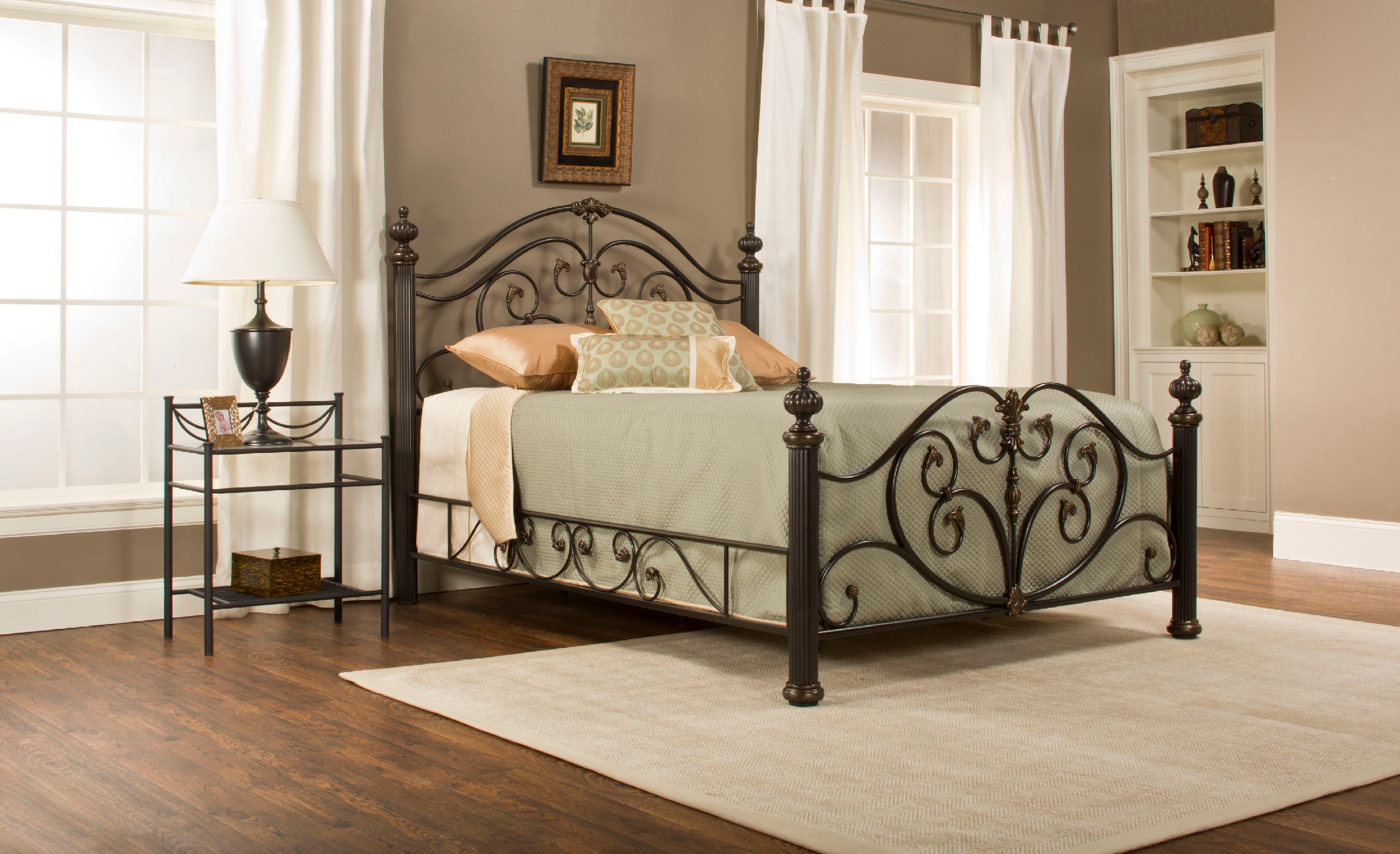 Hillsdale Furniture Bedroom Grand Isle Bed Set King With