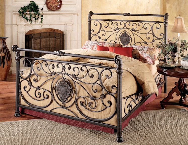 Hillsdale Furniture Bedroom Mercer Bed Set - Queen - with Rails