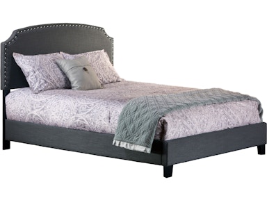 Hillsdale Furniture Lani Bed - Full - Rails Included - Dark Linen Gray 1116BFRG