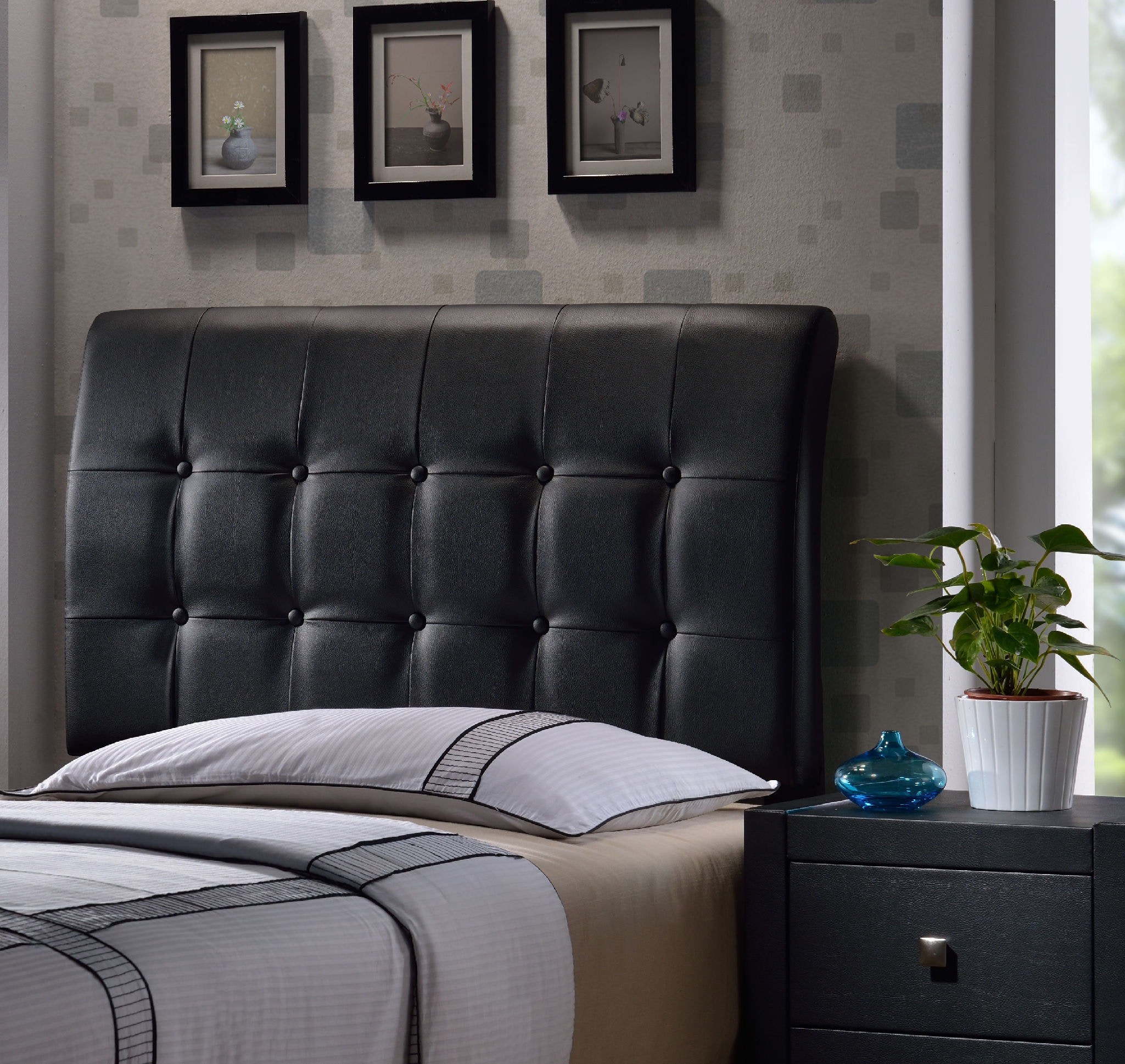 Headboard for Ensemble Bed LUSSO Upholstered Bedhead 
