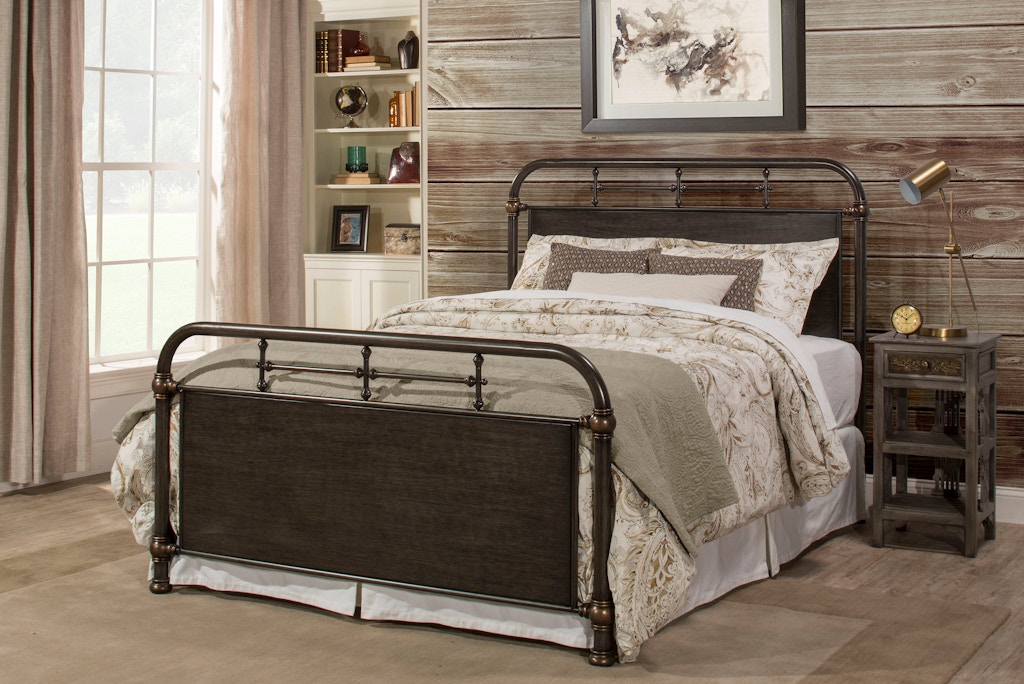 Hillsdale Furniture Bedroom Logan Bed Set King Bed Frame
