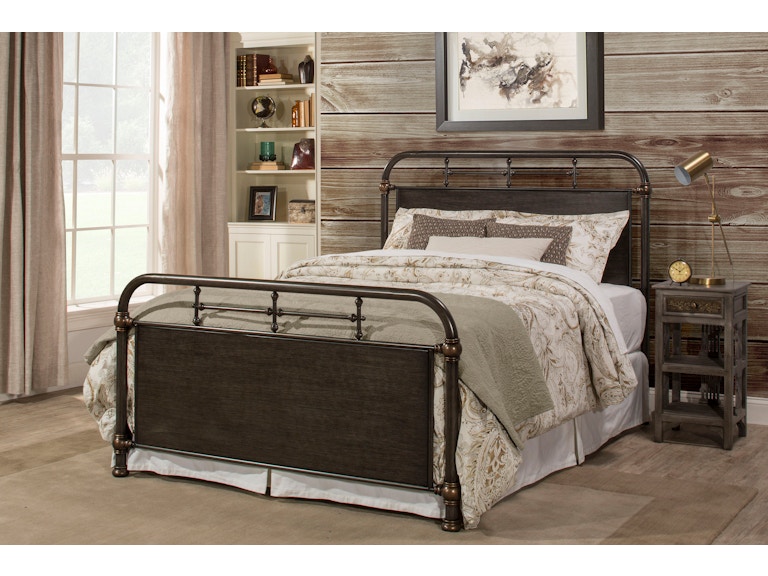 Hillsdale Furniture Bedroom Logan Bed Set Queen Bed Frame