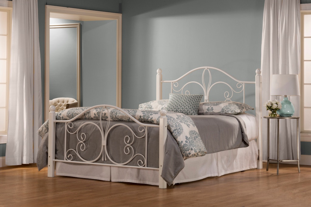 Voorkomen effect escort Hillsdale Furniture Bedroom Ruby Wood Post Bed Set - Queen - Rails Included  1862BQRW - Love's