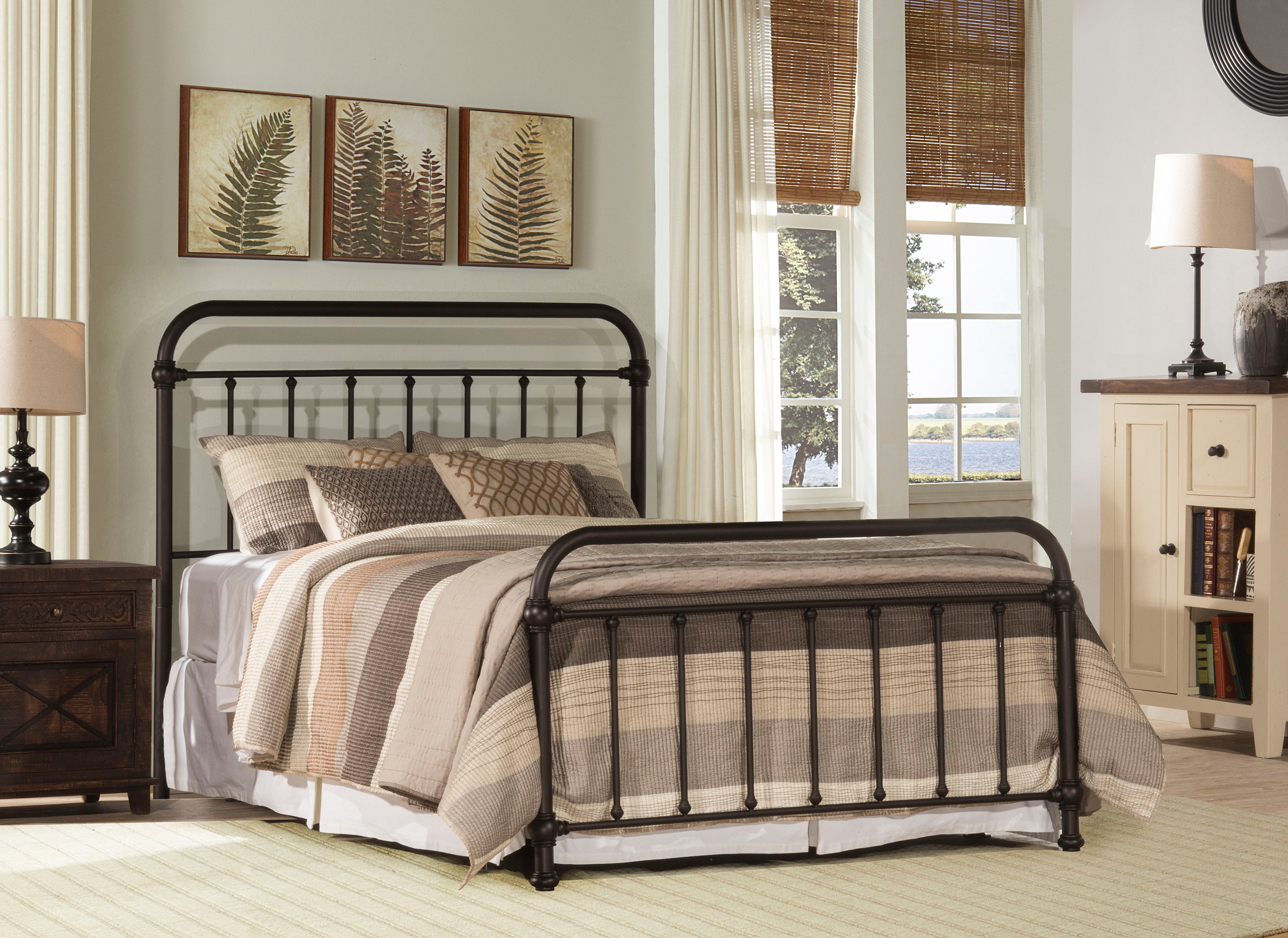 Black 1757-330 Hillsdale Furniture Aiden Twin Bed Set 