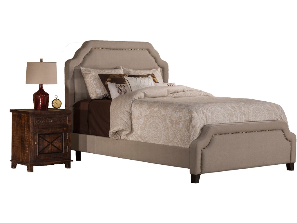 Hilale Furniture Bedroom Carlyle Bed Set King Rails Included Hilale Furniture Carlyle Bed Set King Rails Included Light Taupe 1933bkr